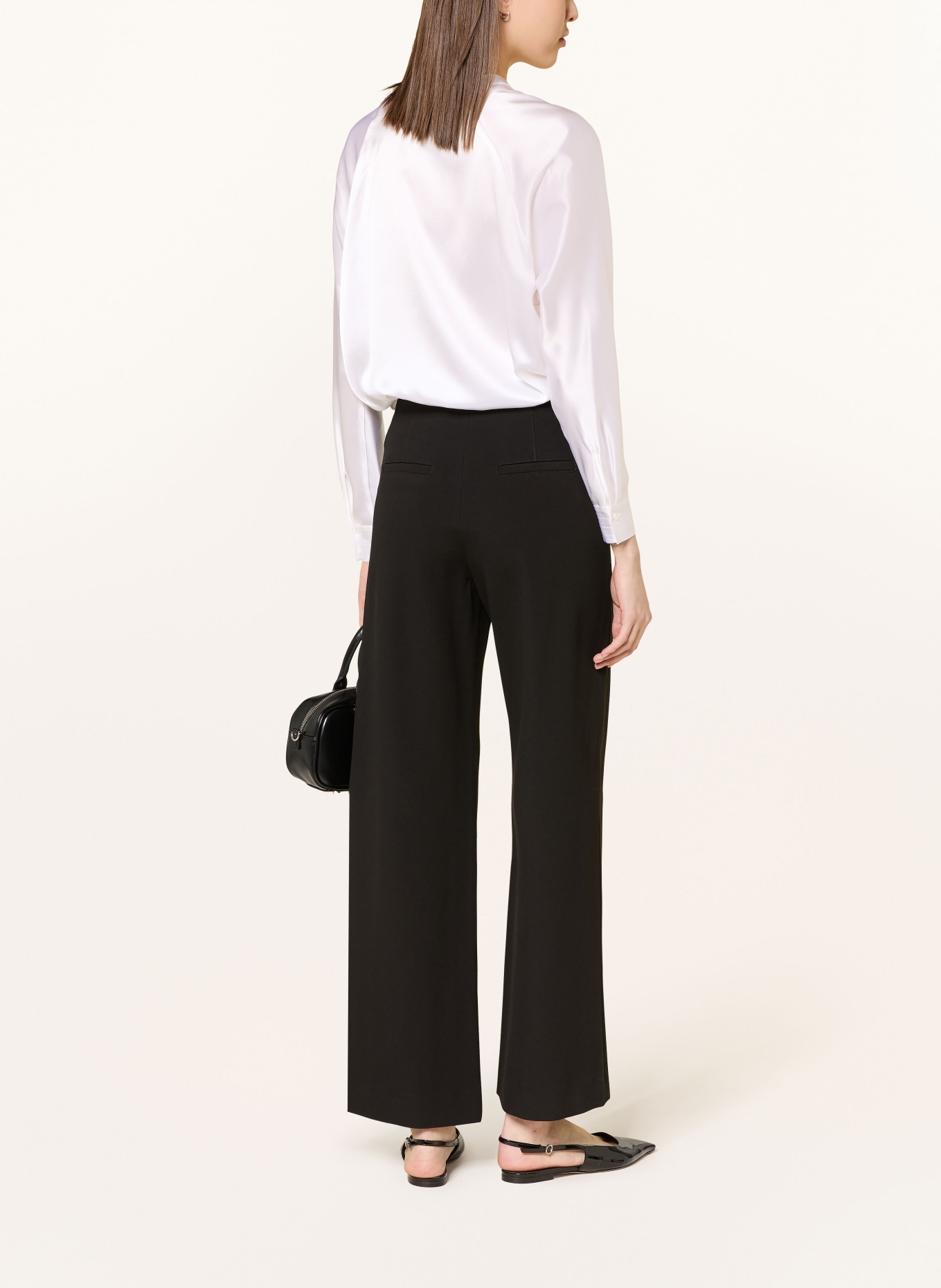 VINCE Seidentunika: WEISS