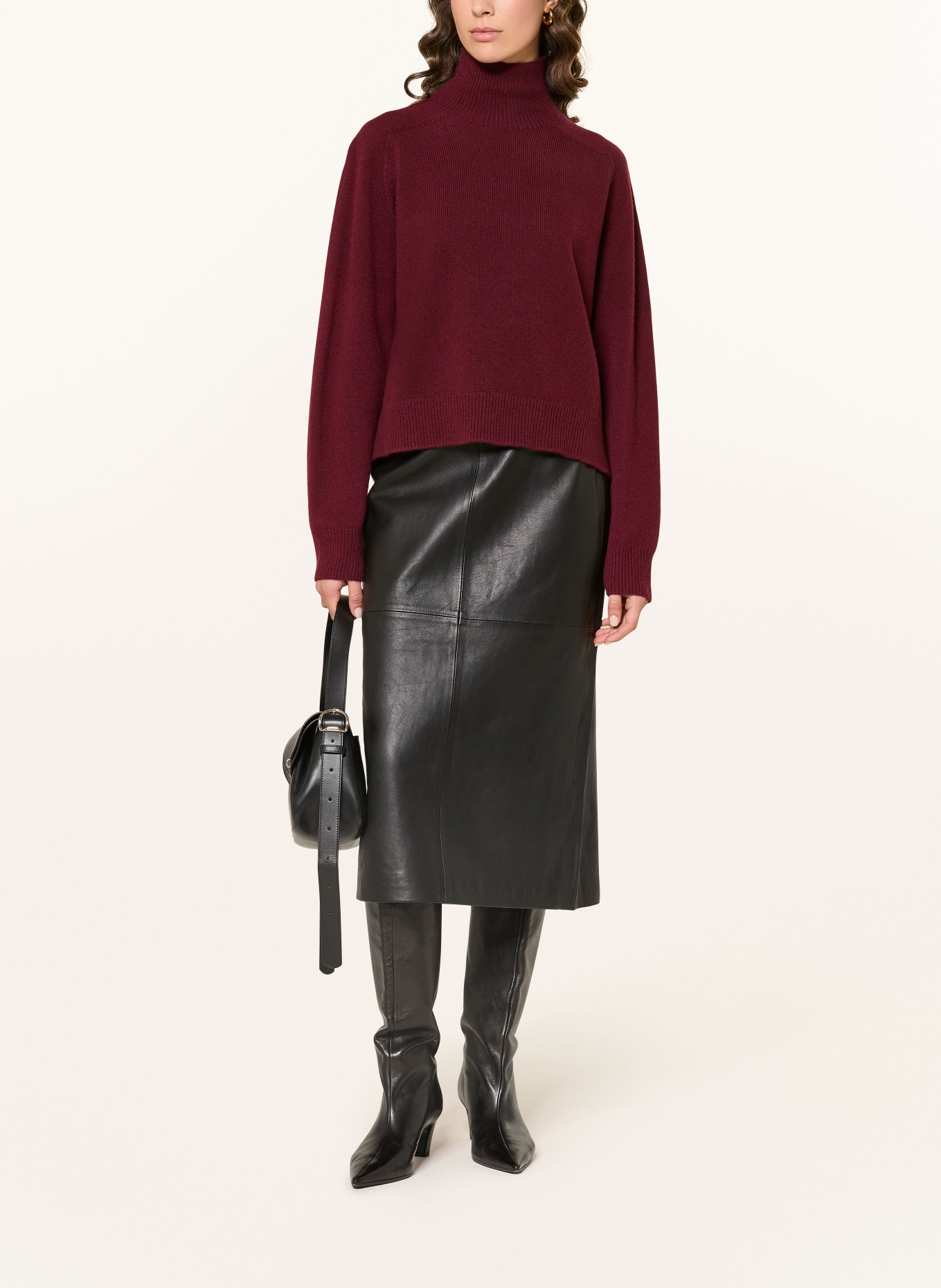 DRYKORN Pullover LYZIMA: DUNKELROT