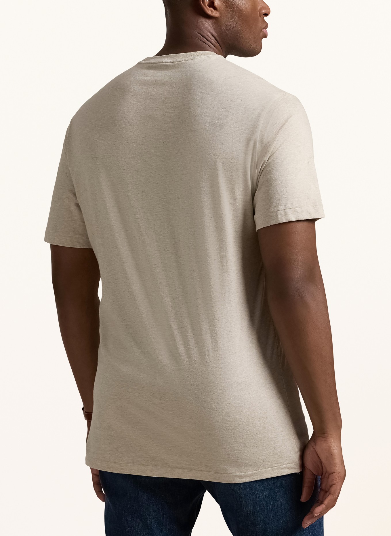 POLO RALPH LAUREN Big & Tall T-shirt: BEIGE