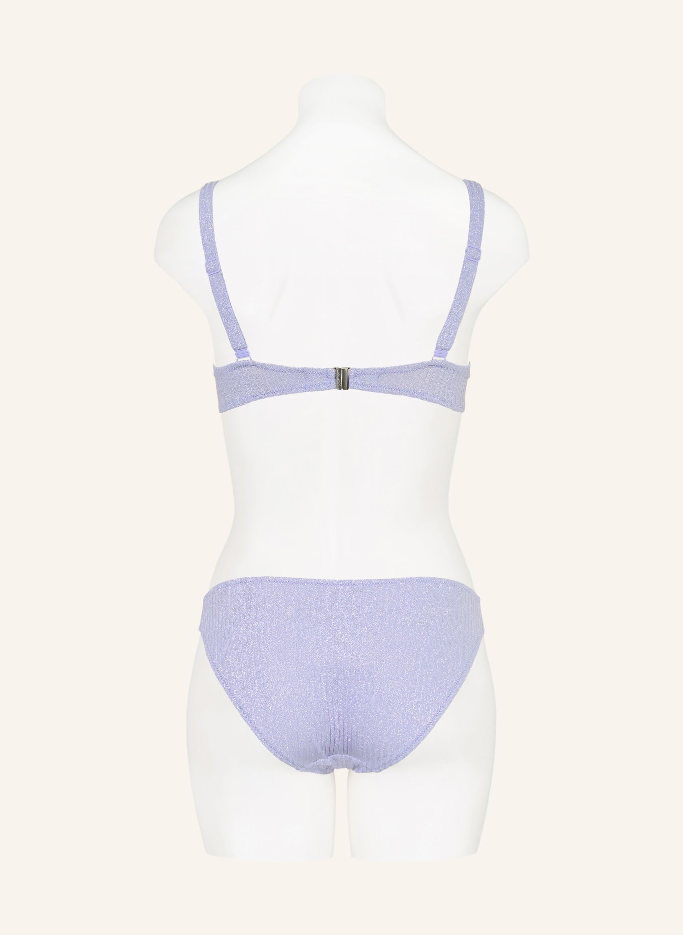 MARIE JO Basic bikini bottoms TINJIS with glitter thread: LIGHT PURPLE