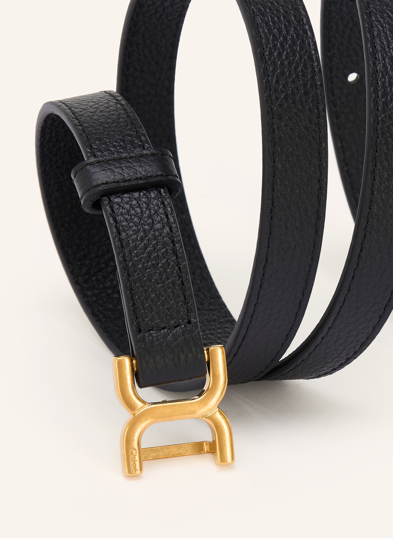 Chloé Ledergürtel MARCIE: BLACK