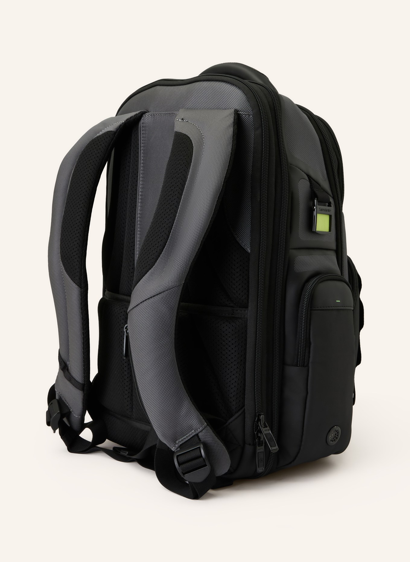 Samsonite Rucksack PRO-DLX 6 26 l mit Laptop-Fach: DUNKELGRAU / SCHWARZ