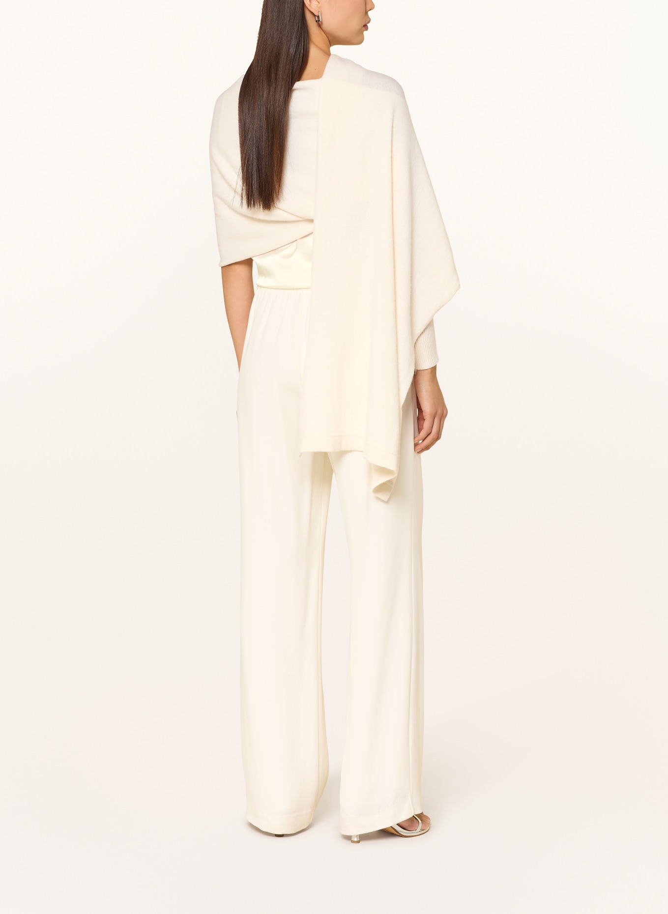 TALBOT RUNHOF Szal z kaszmiru: ECRU