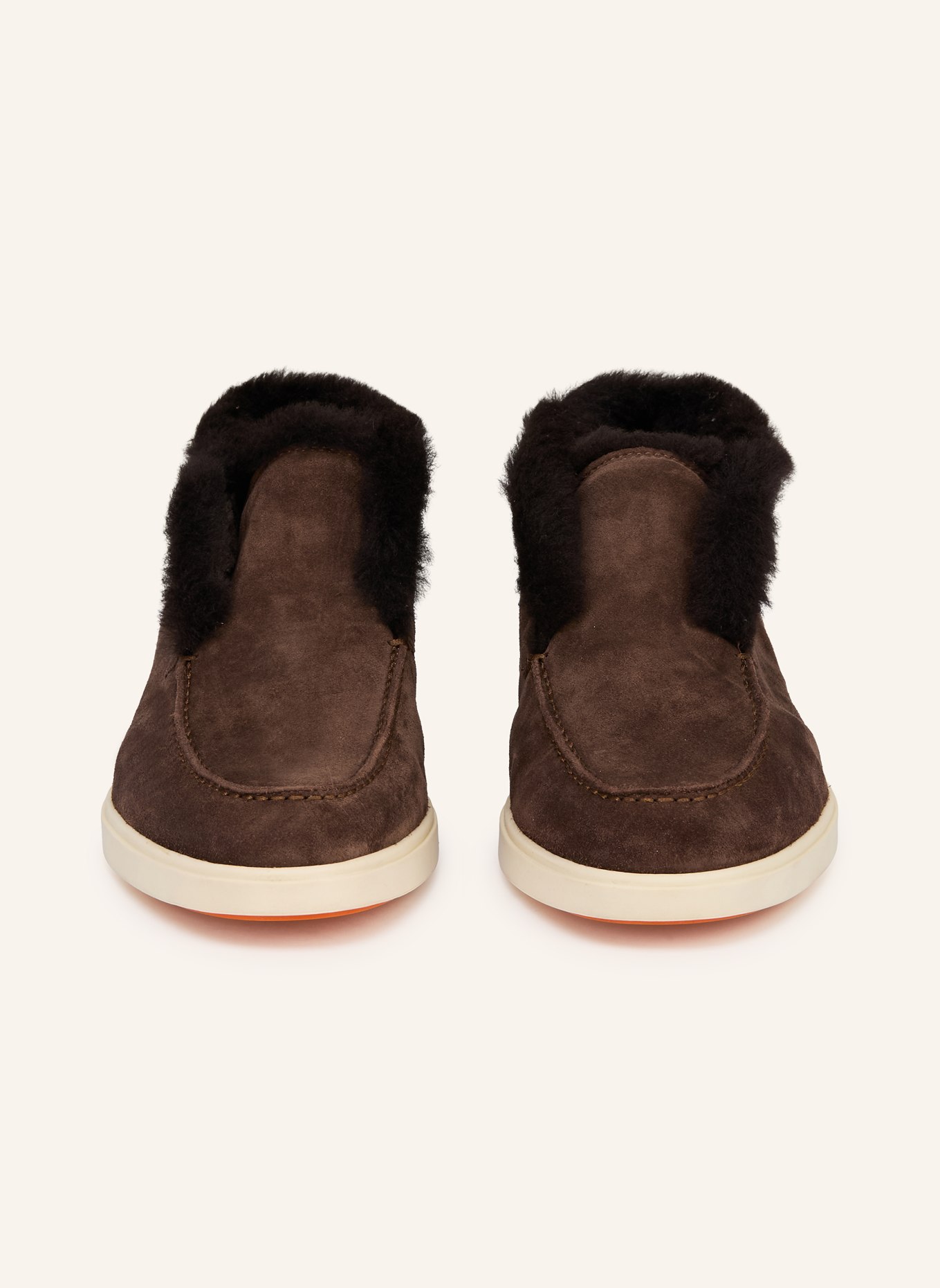 Santoni FORTUNE boots: DARK BROWN