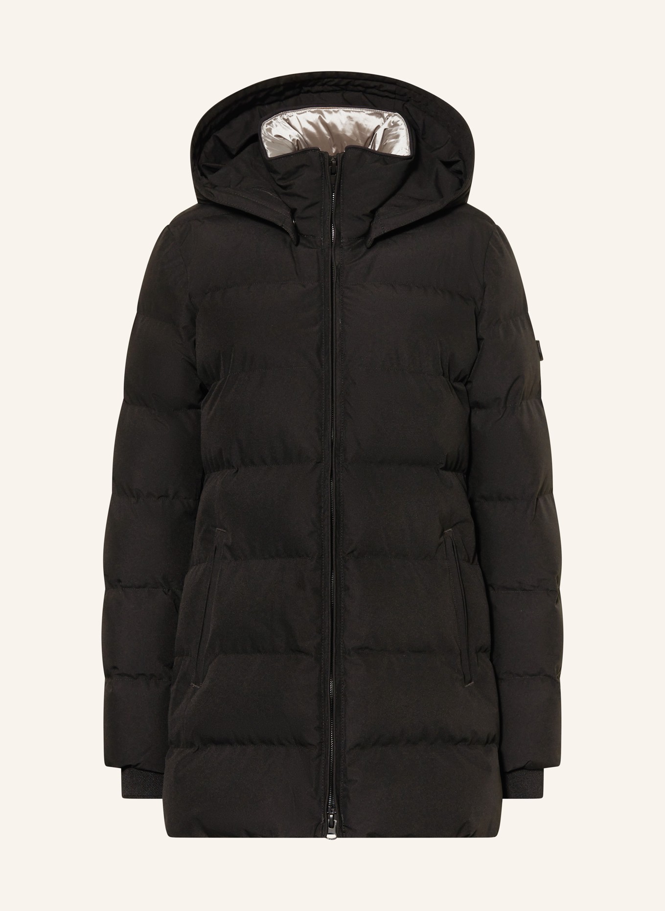 WELLENSTEYN Steppjacke GOLDMINE MEDIUM mit DUPONT™ SORONA®-Isolierung: SCHWARZ