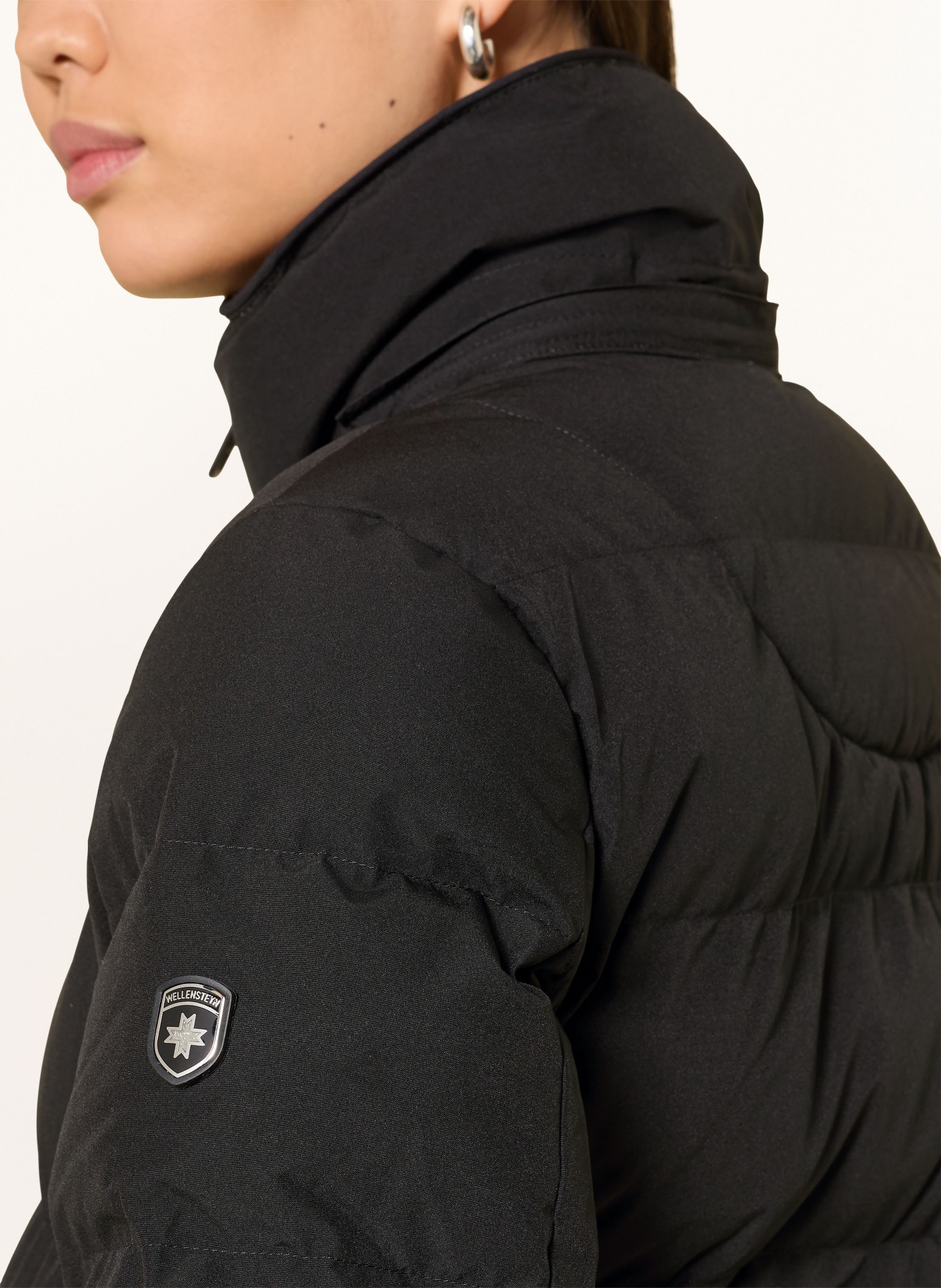 WELLENSTEYN Steppjacke GOLDMINE MEDIUM mit DUPONT™ SORONA®-Isolierung: SCHWARZ