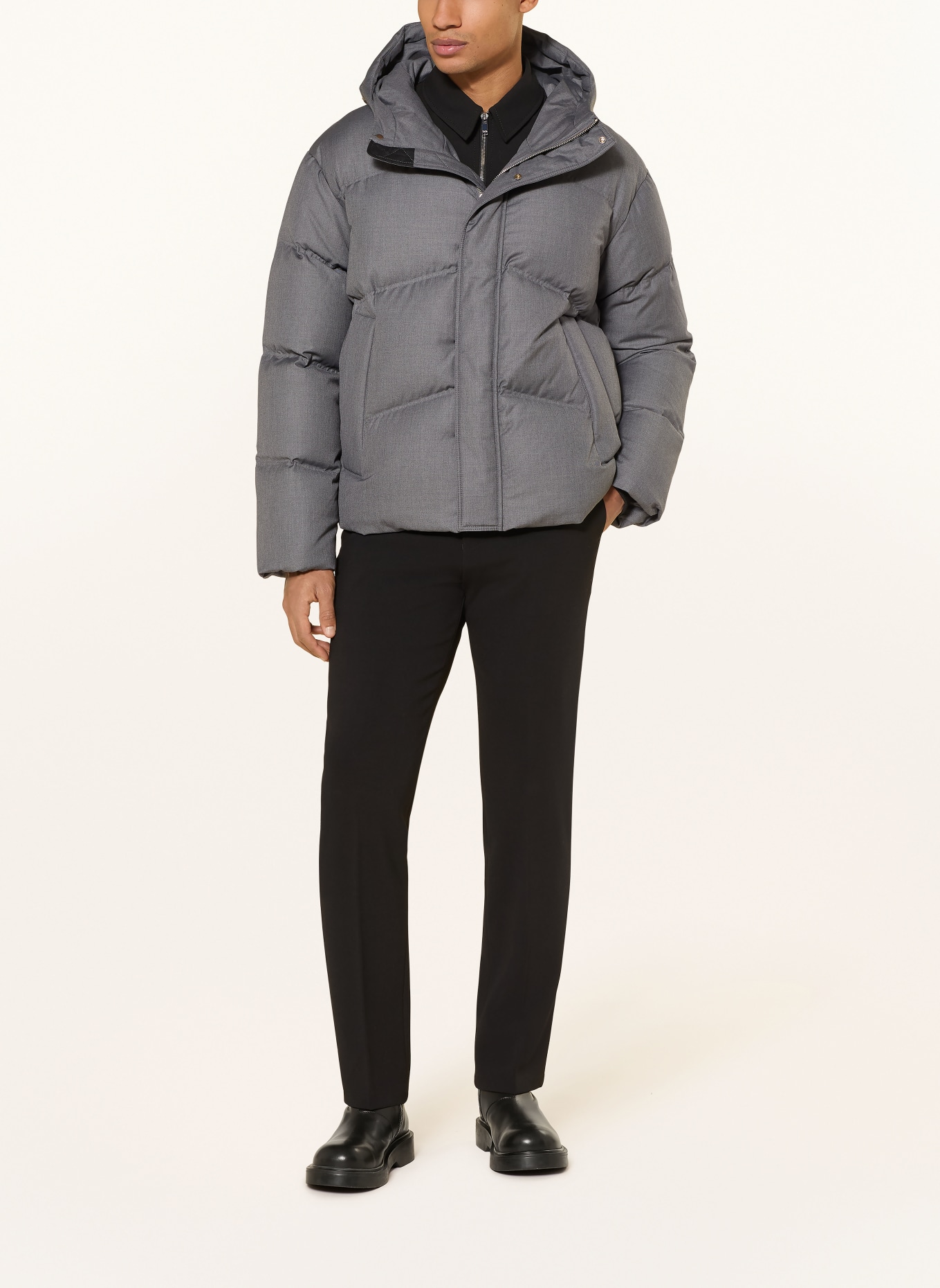 DRYKORN Daunenjacke NOTAN: GRAU