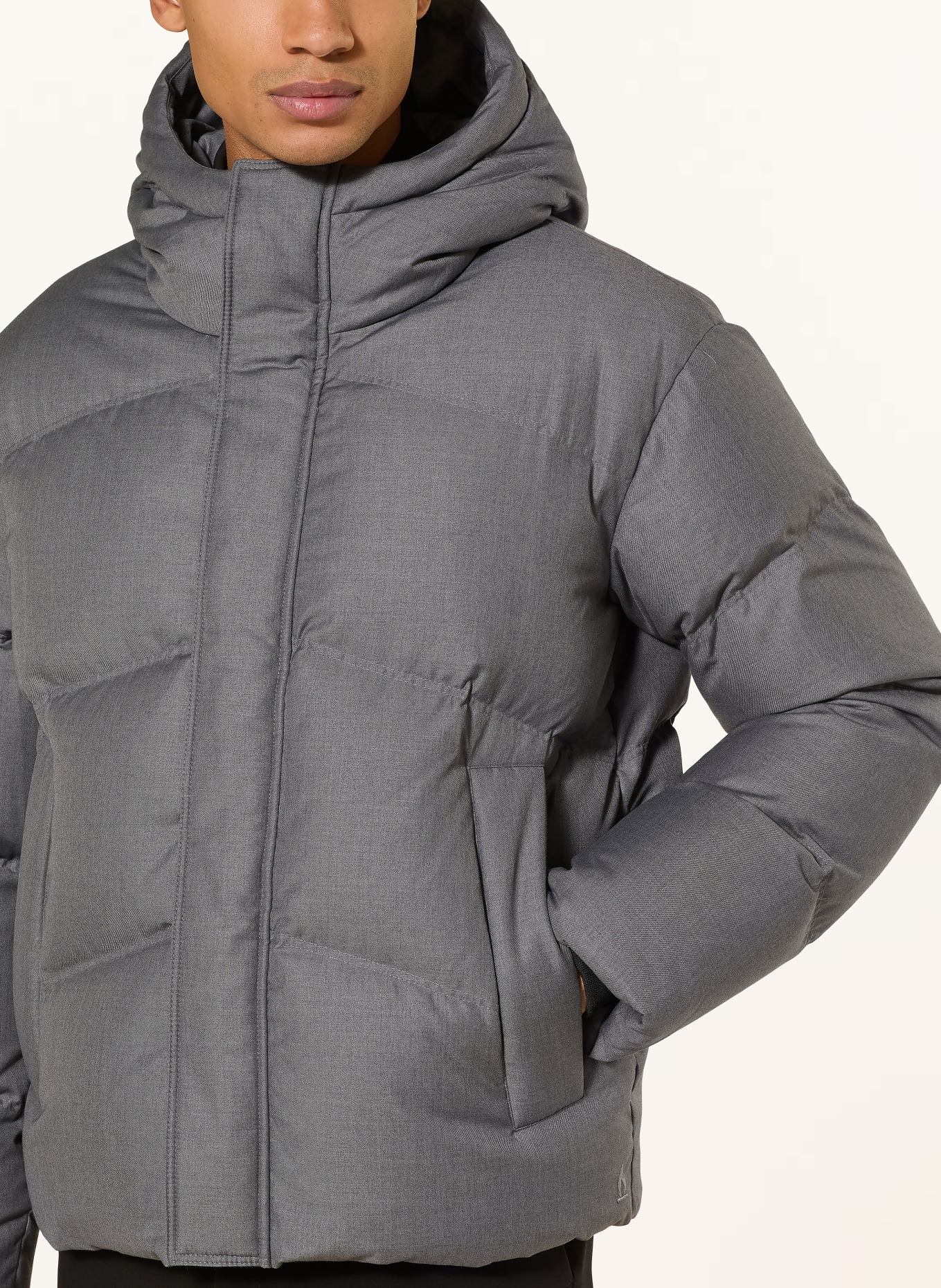 DRYKORN Daunenjacke NOTAN: GRAU