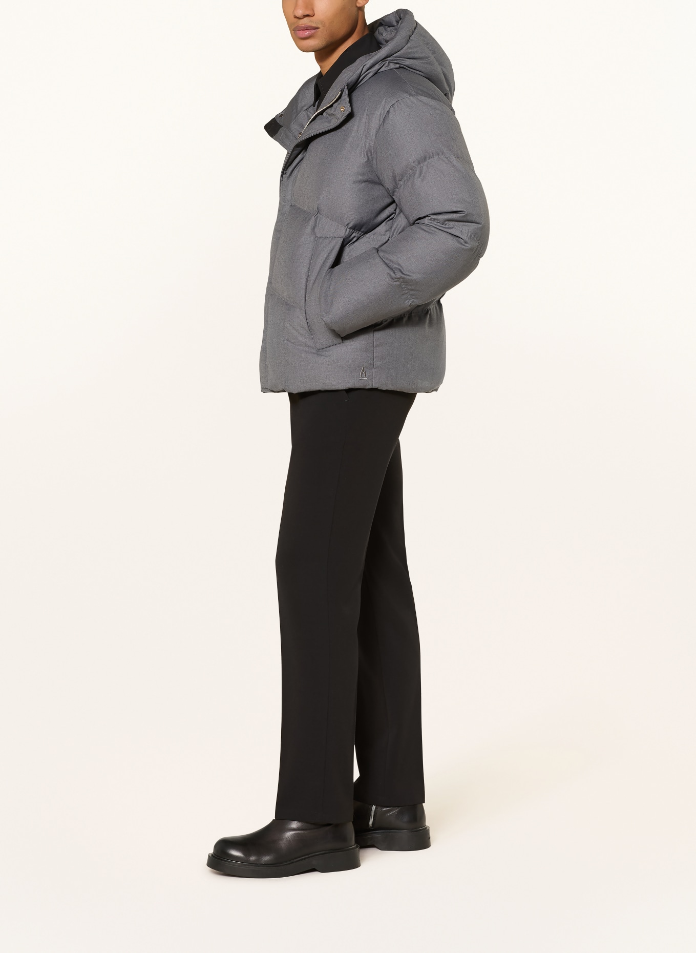 DRYKORN Daunenjacke NOTAN: GRAU