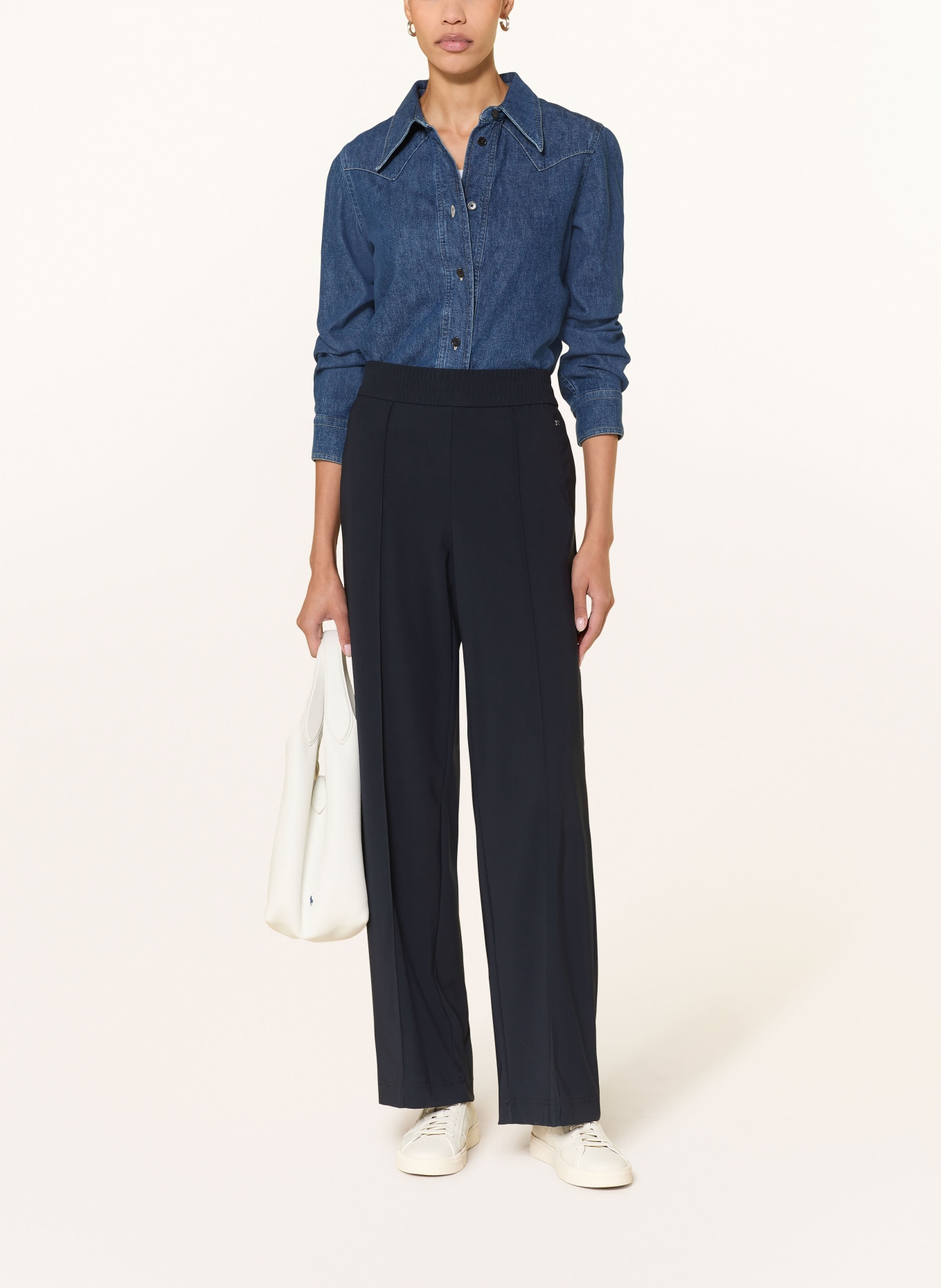 RAFFAELLO ROSSI Hose COSMEA im Jogging-Stil: DUNKELBLAU