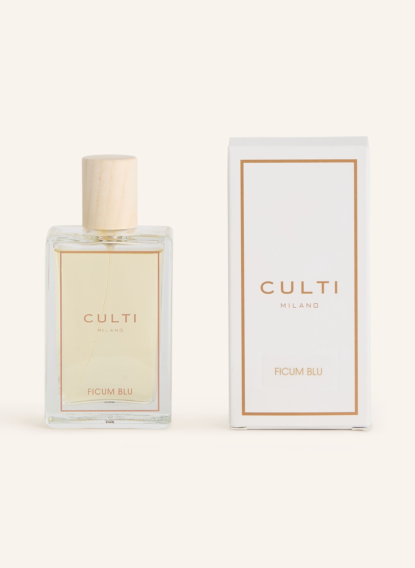 CULTI Raumspray FICUM BLU: WEISS / GOLD