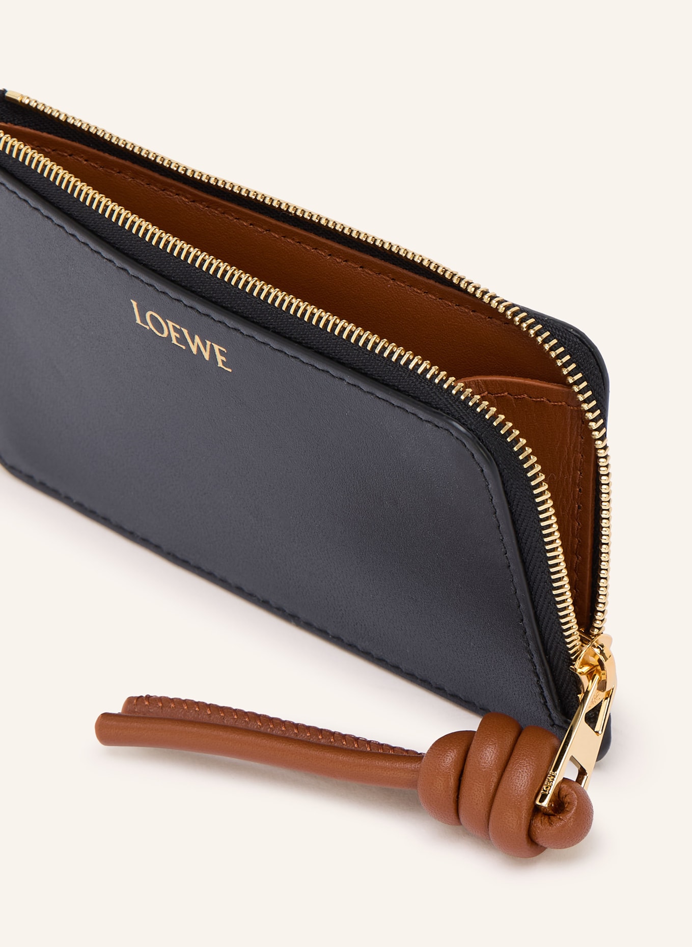 LOEWE Kartenetui: SCHWARZ