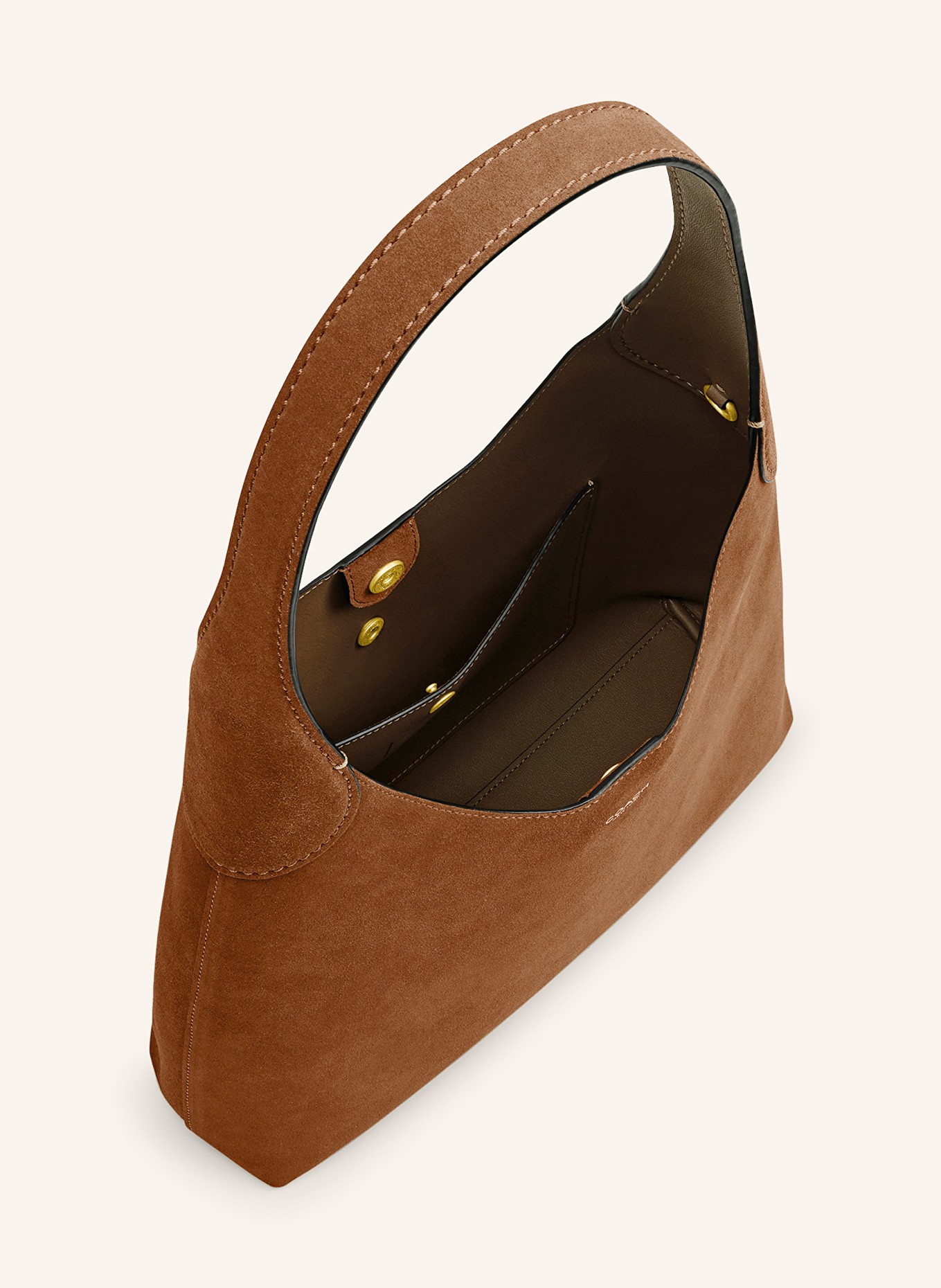 COACH Beuteltasche BROOKLYN 28: COGNAC