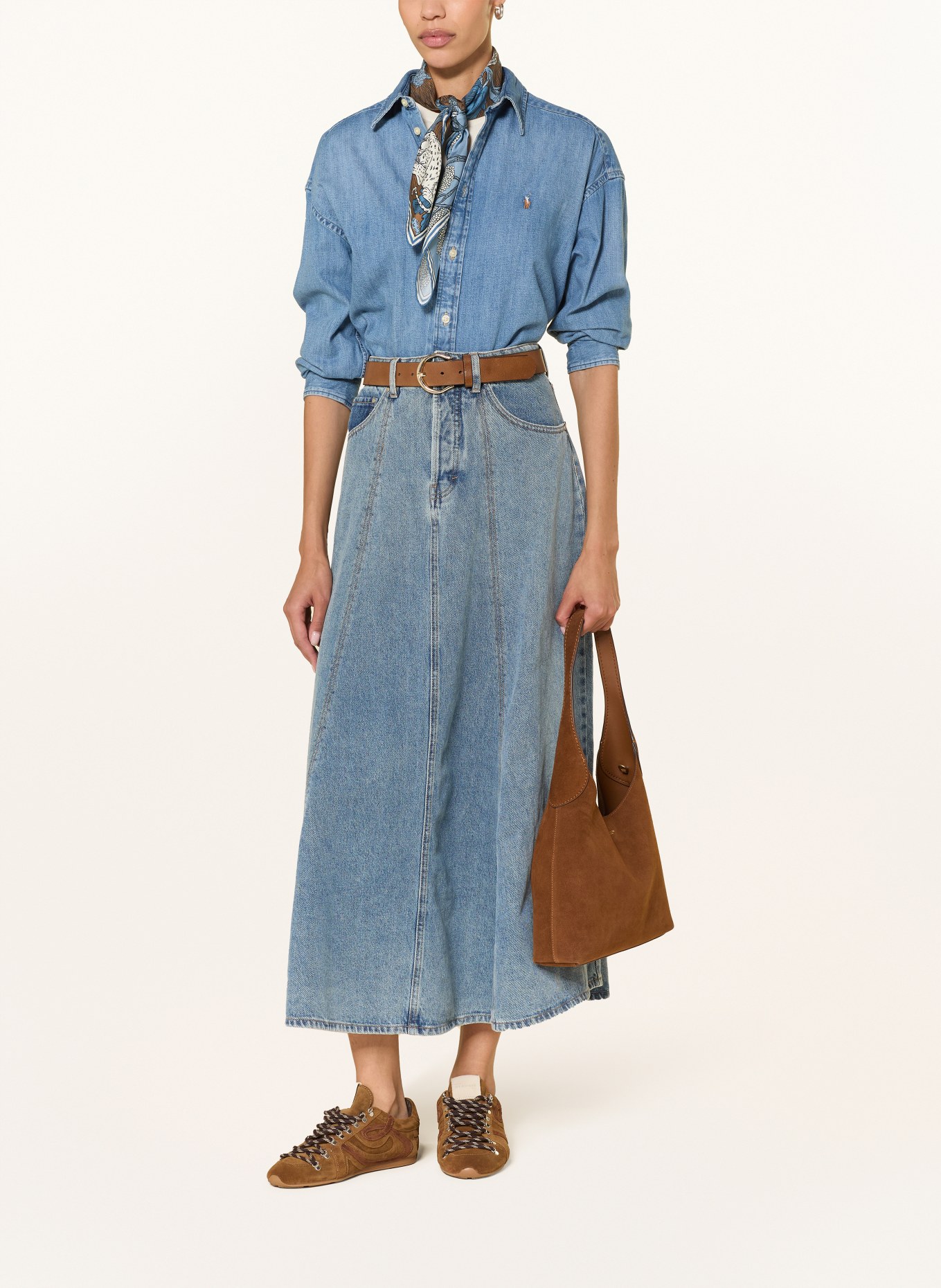 COACH Beuteltasche BROOKLYN 28: COGNAC