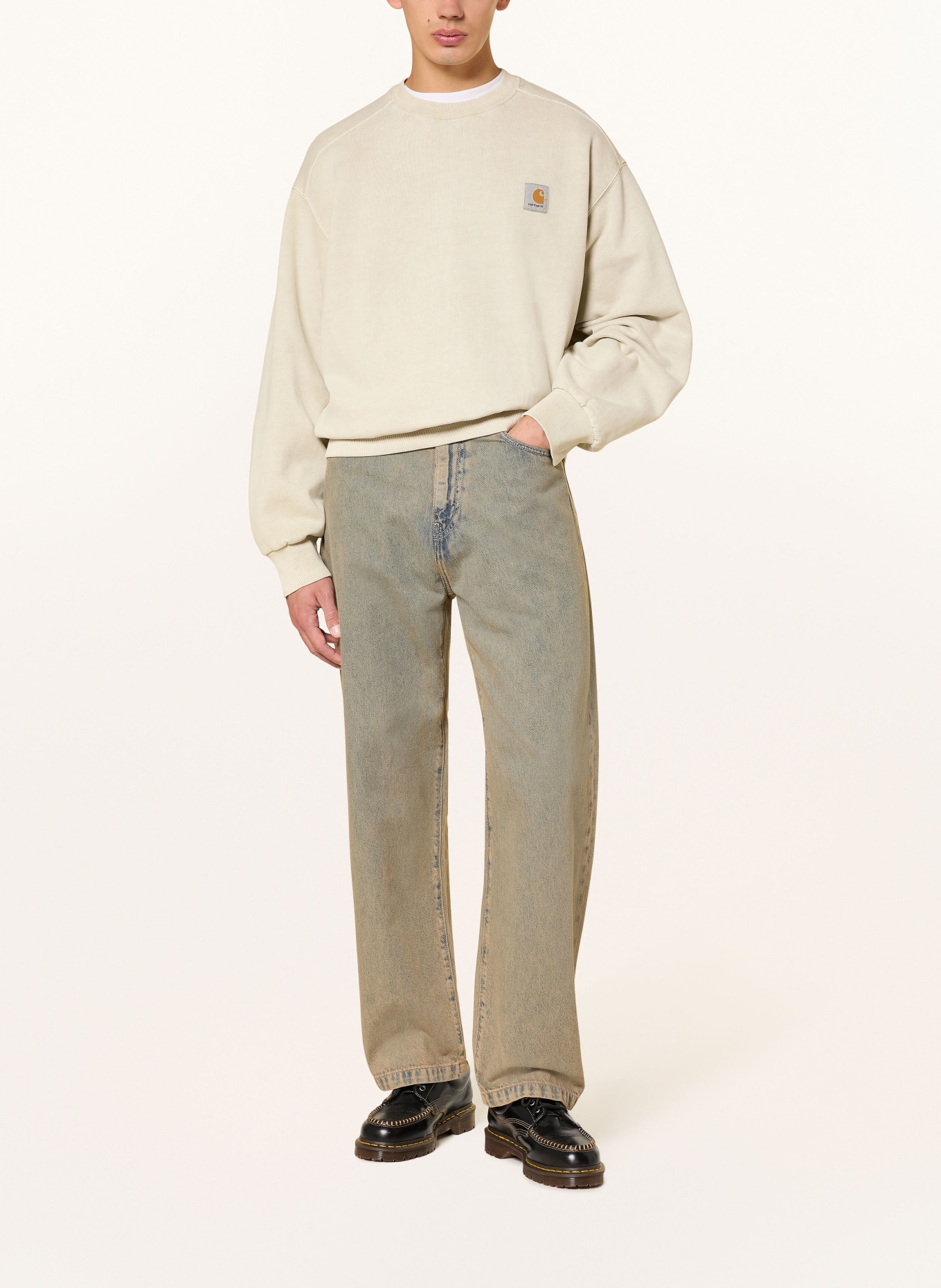 carhartt WIP Sweatshirt VISTA: BEIGE