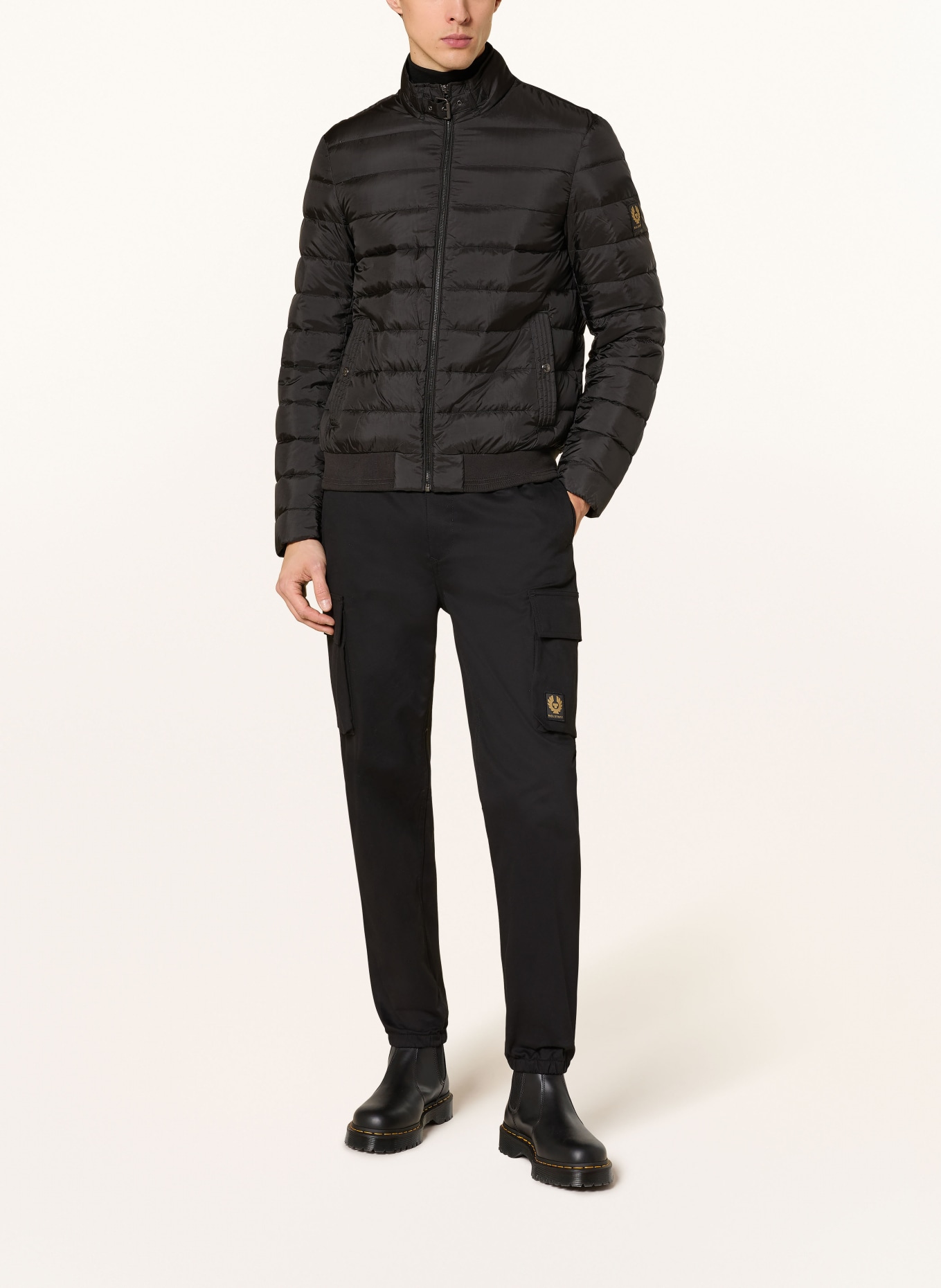 BELSTAFF Lightweight-Daunenjacke CIRCUIT: SCHWARZ