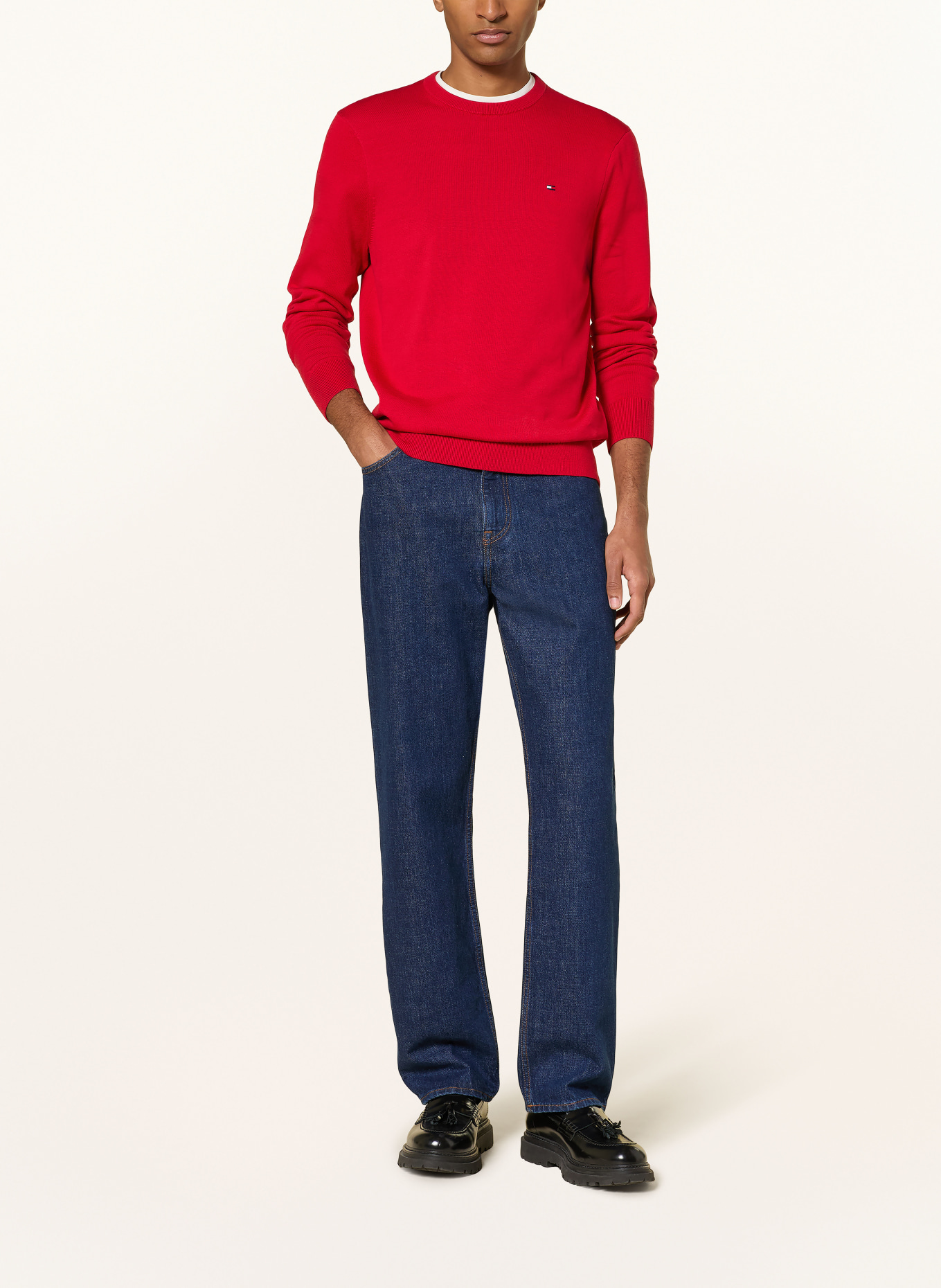 TOMMY HILFIGER Pullover: ROT