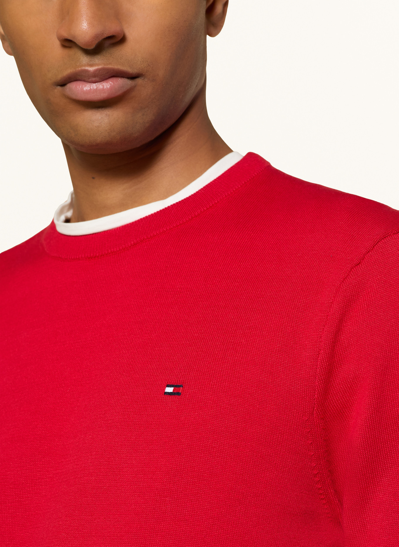 TOMMY HILFIGER Pullover: ROT