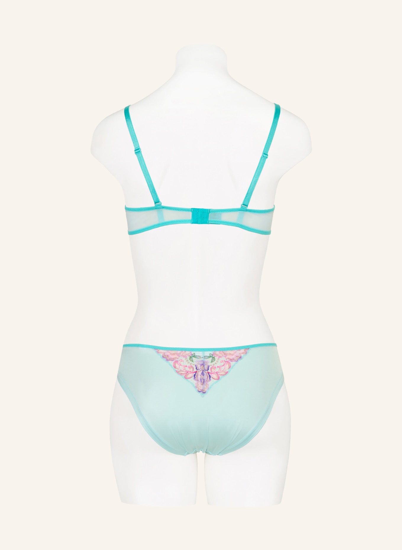 MARIE JO Kalhotky LISBETH s třpytivou nití: TYRKYSOVÁ / FIALOVÁ / RŮŽOVÁ