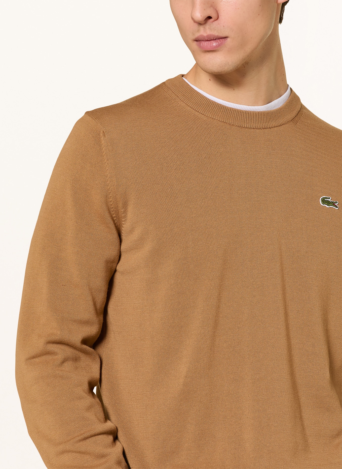 LACOSTE Svetr: VELBLOUDÍ