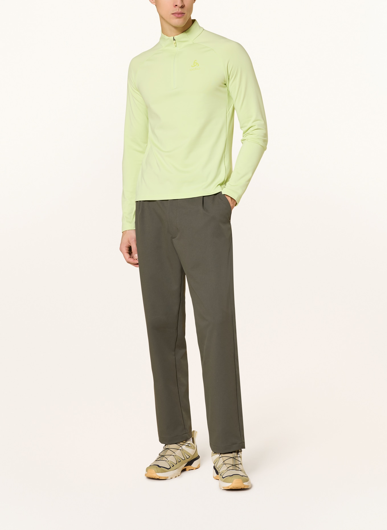odlo Midlayer ESSENTIALS LIGHT: NEONGRÜN