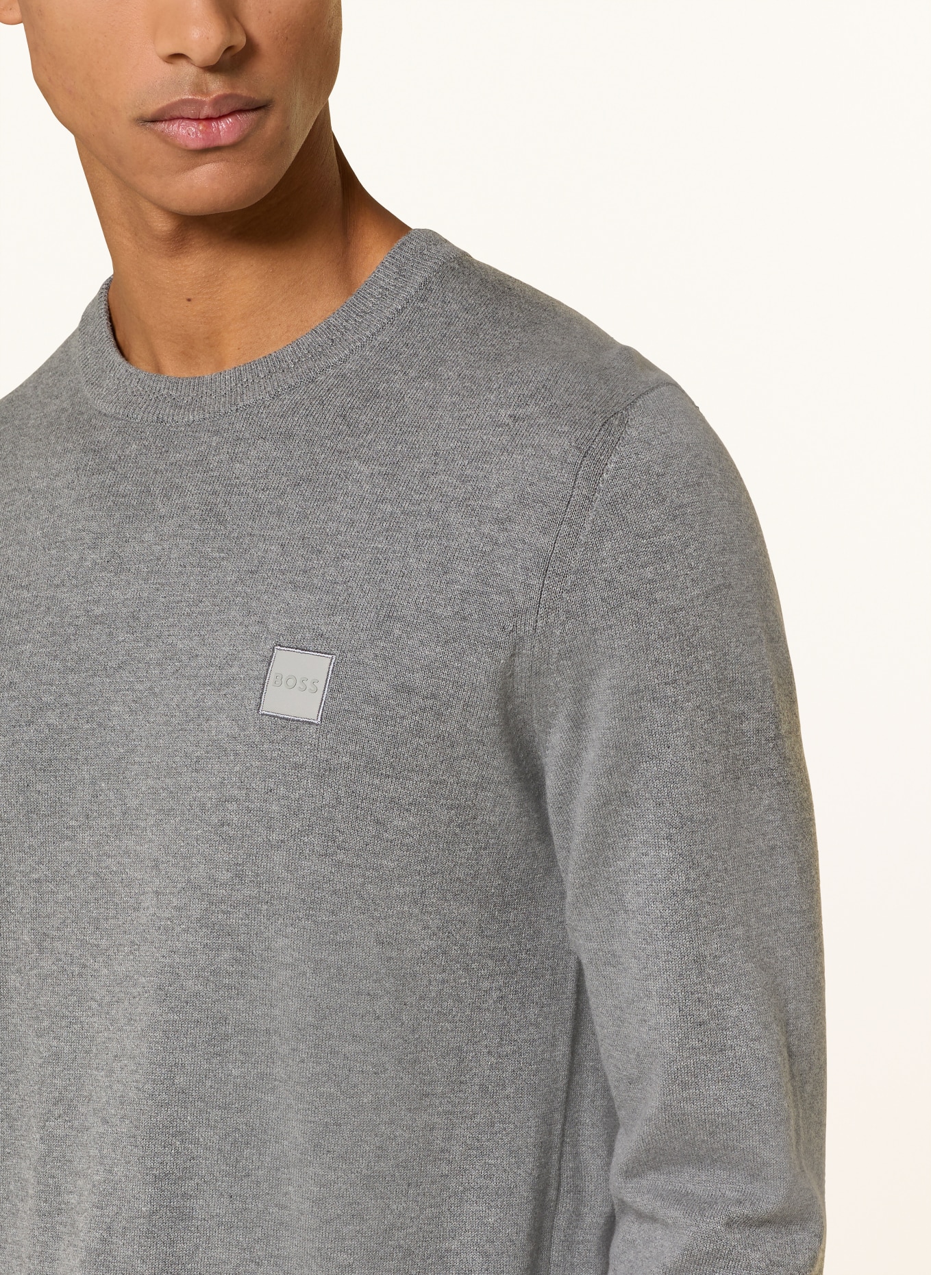 BOSS Pullover KANOVANO: GRAU