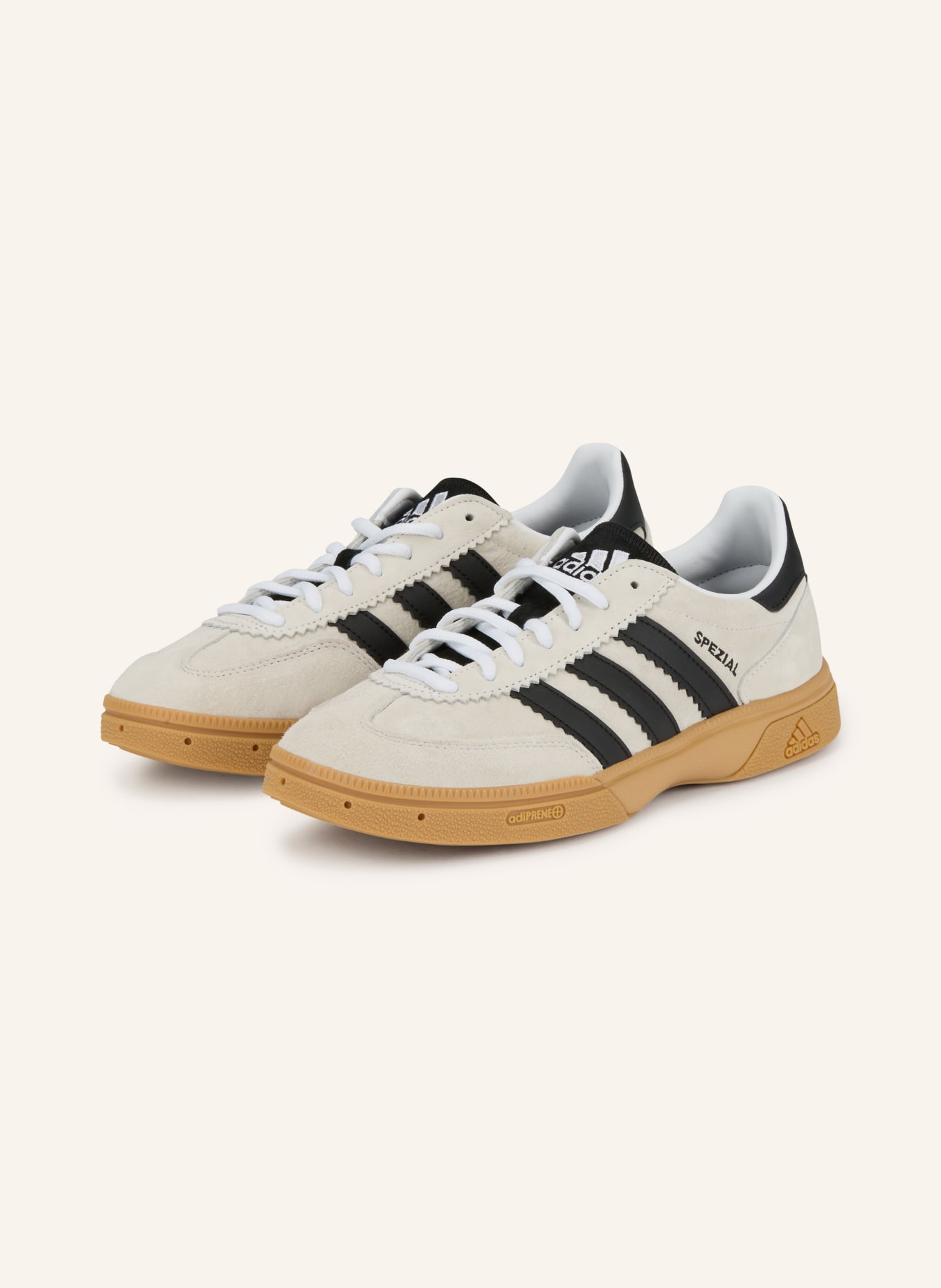 adidas Indoorschuhe HB SPEZIAL HANDBALL: ECRU / SCHWARZ