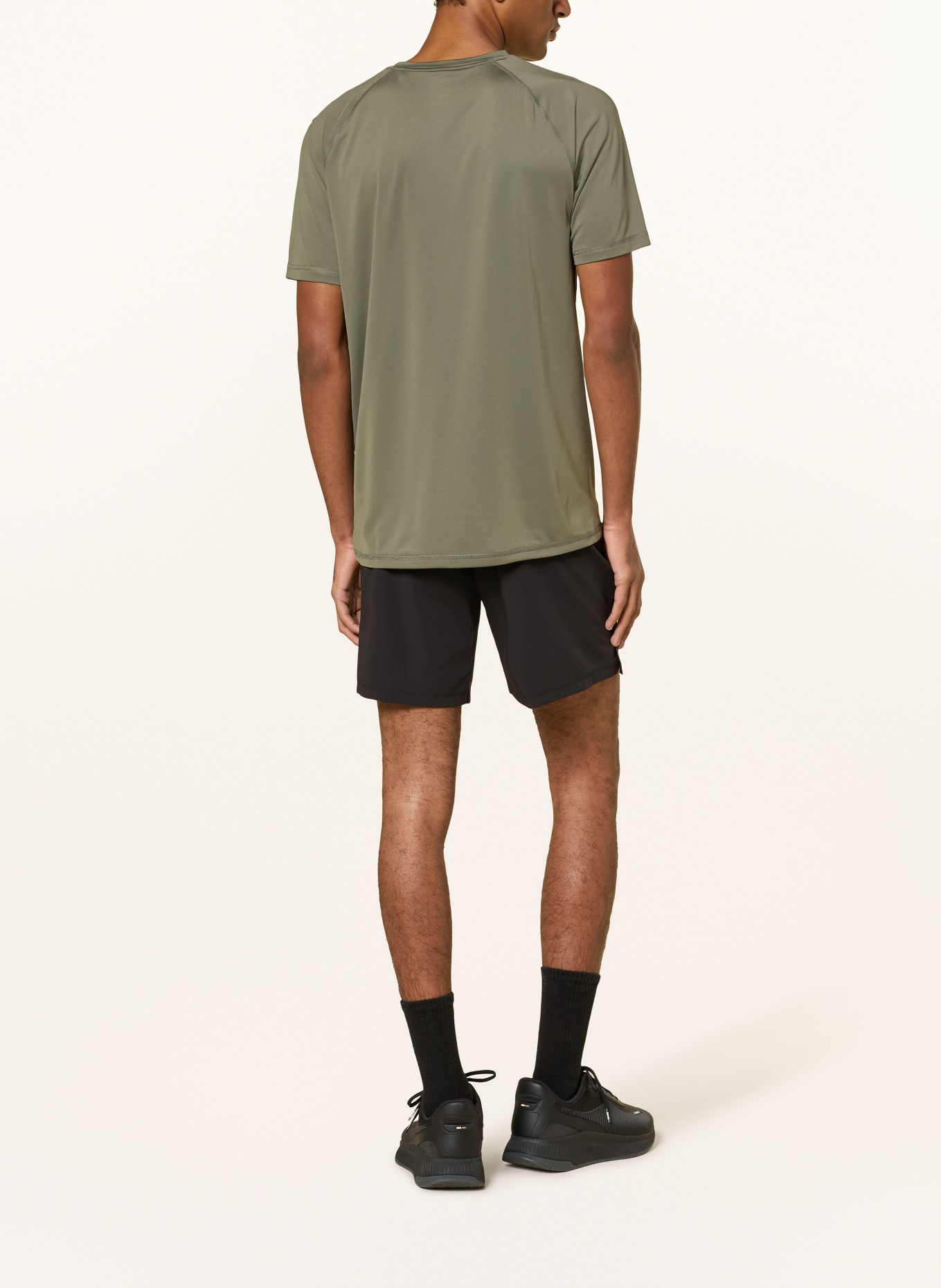 BOSS T-Shirt ACTIVE: OLIV