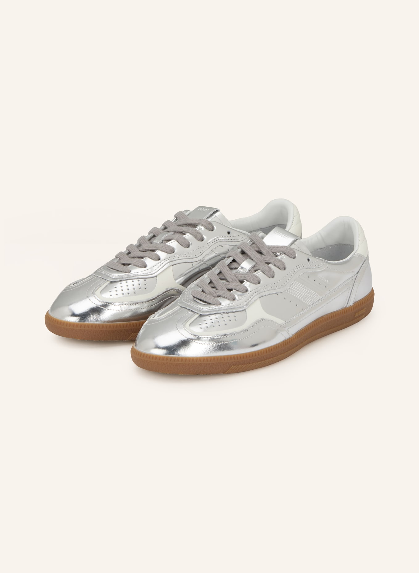ALOHAS Sneaker TB.490: SILBER / CREME