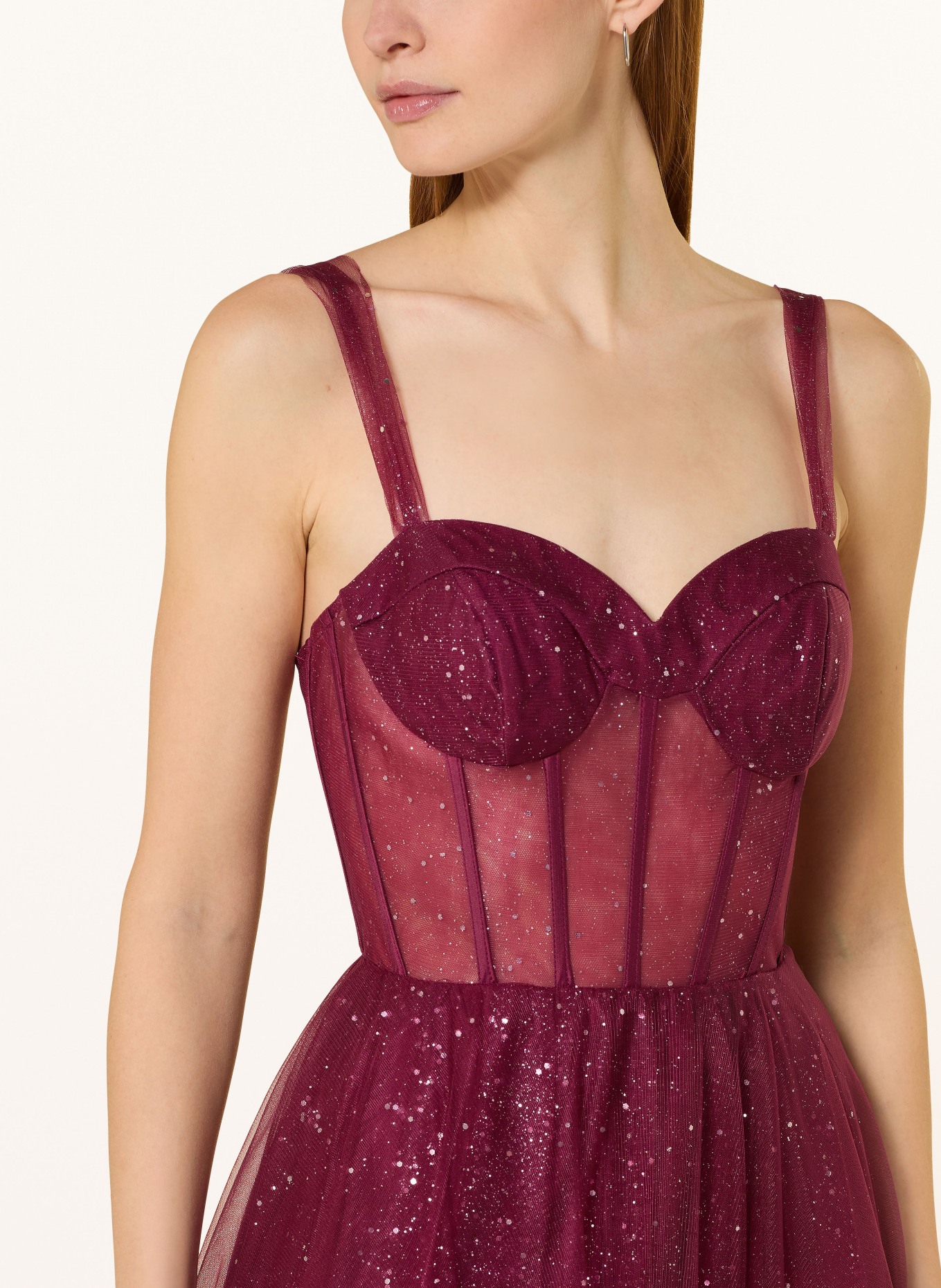 Hey Kyla Abendkleid: DUNKELROT