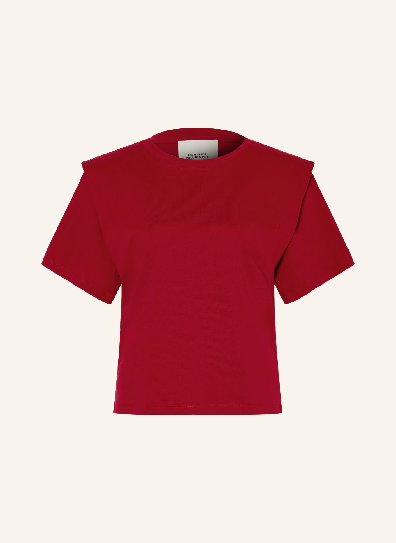 ISABEL MARANT T-Shirt ZELITOS: DUNKELROT