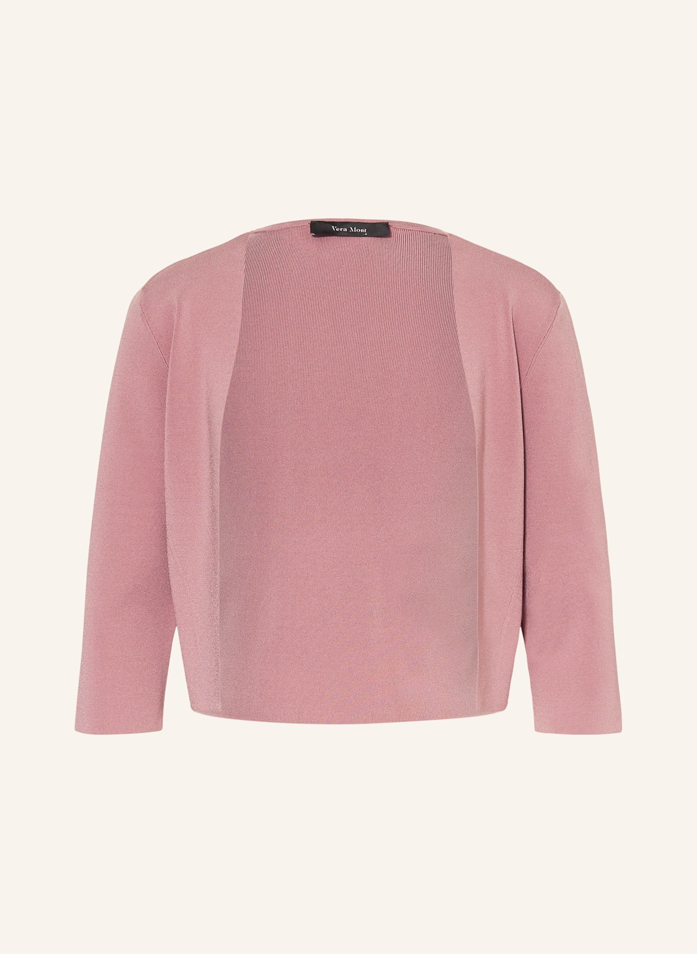 Vera Mont Bolero s 3/4 rukávy: STARORŮŽOVÁ