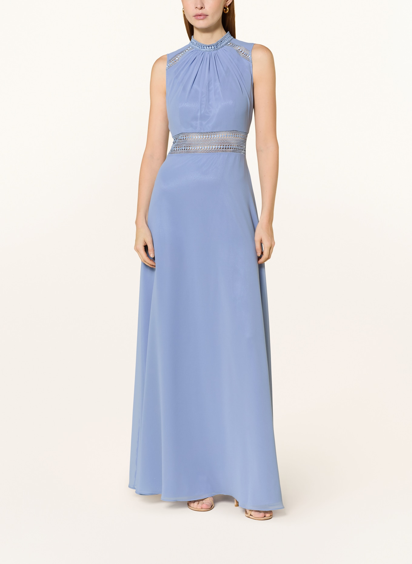 VM Vera Mont Abendkleid mit Spitze: HELLBLAU
