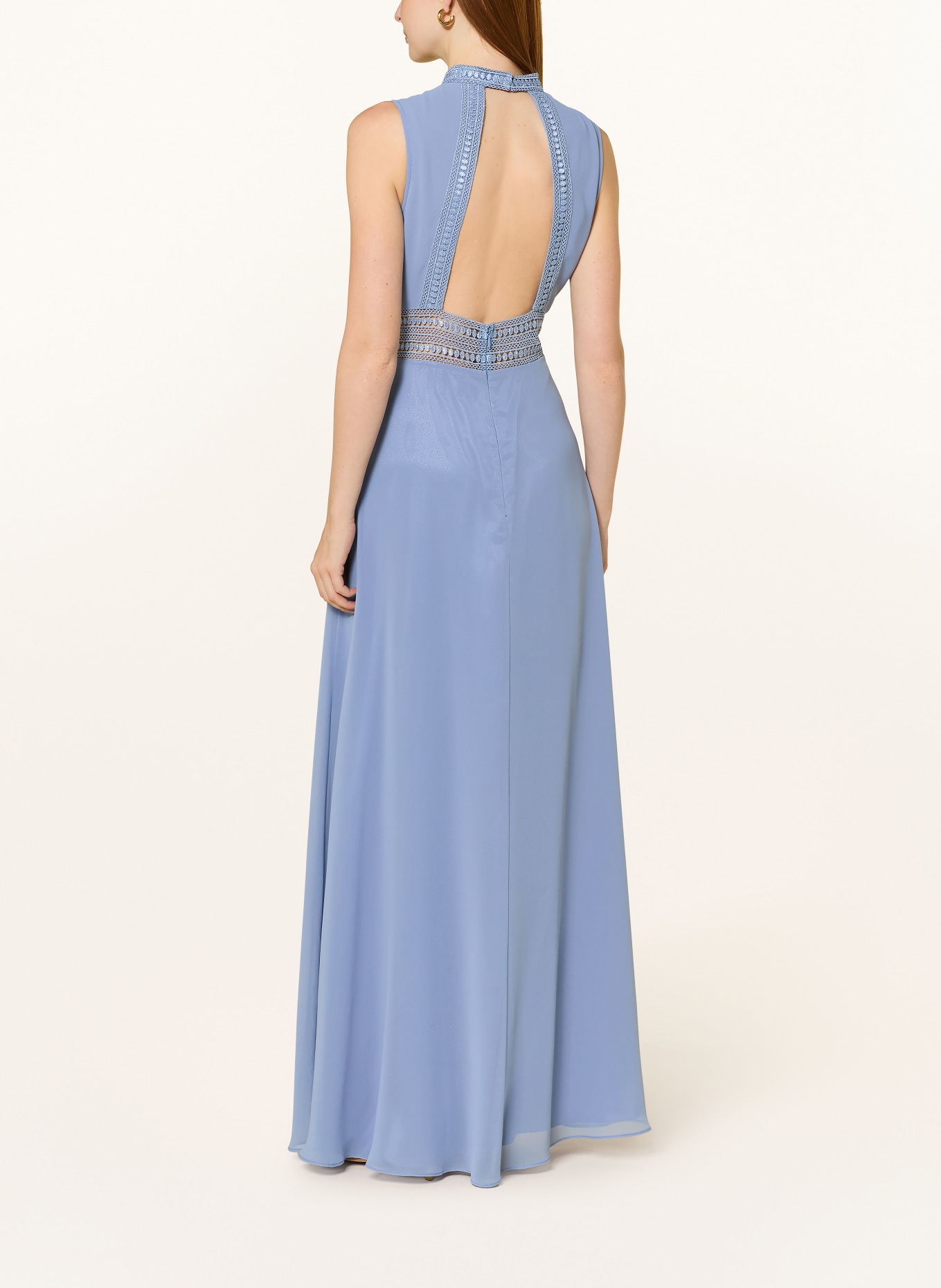 VM Vera Mont Abendkleid mit Spitze: HELLBLAU