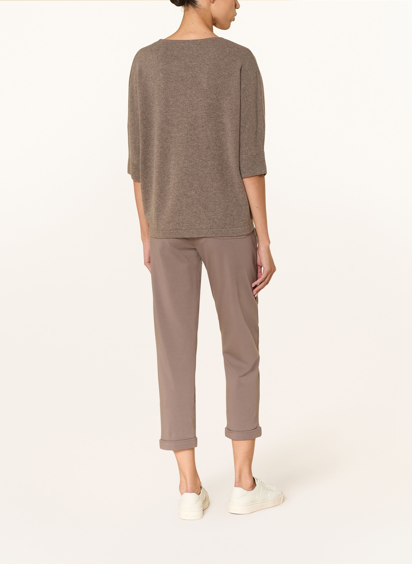 Juvia Pullover BLANCA mit 3/4-Arm: TAUPE