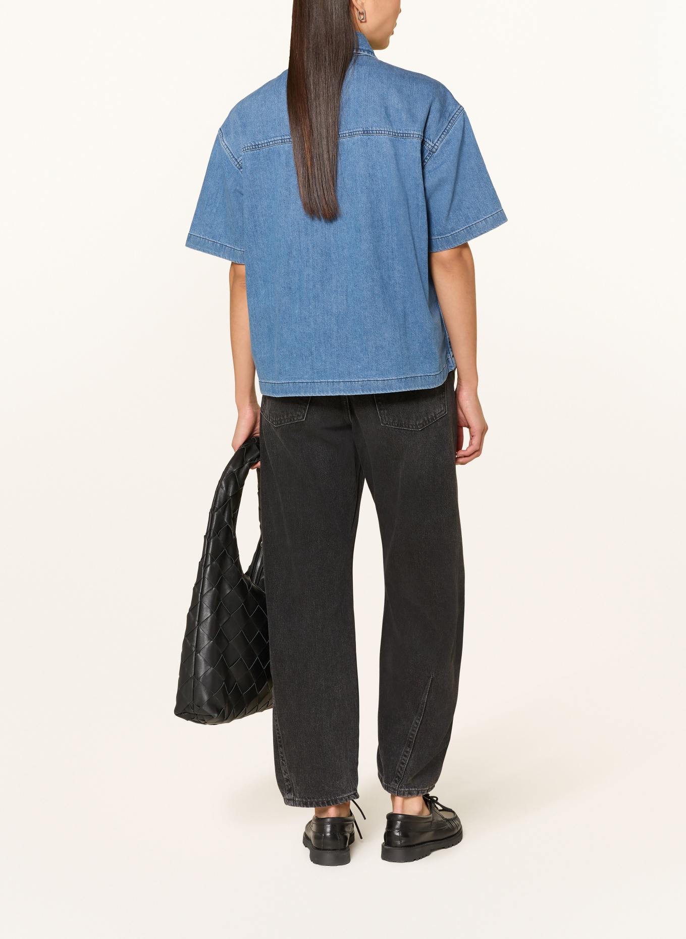 carhartt WIP Denim blouse LOVILIA: BLUE