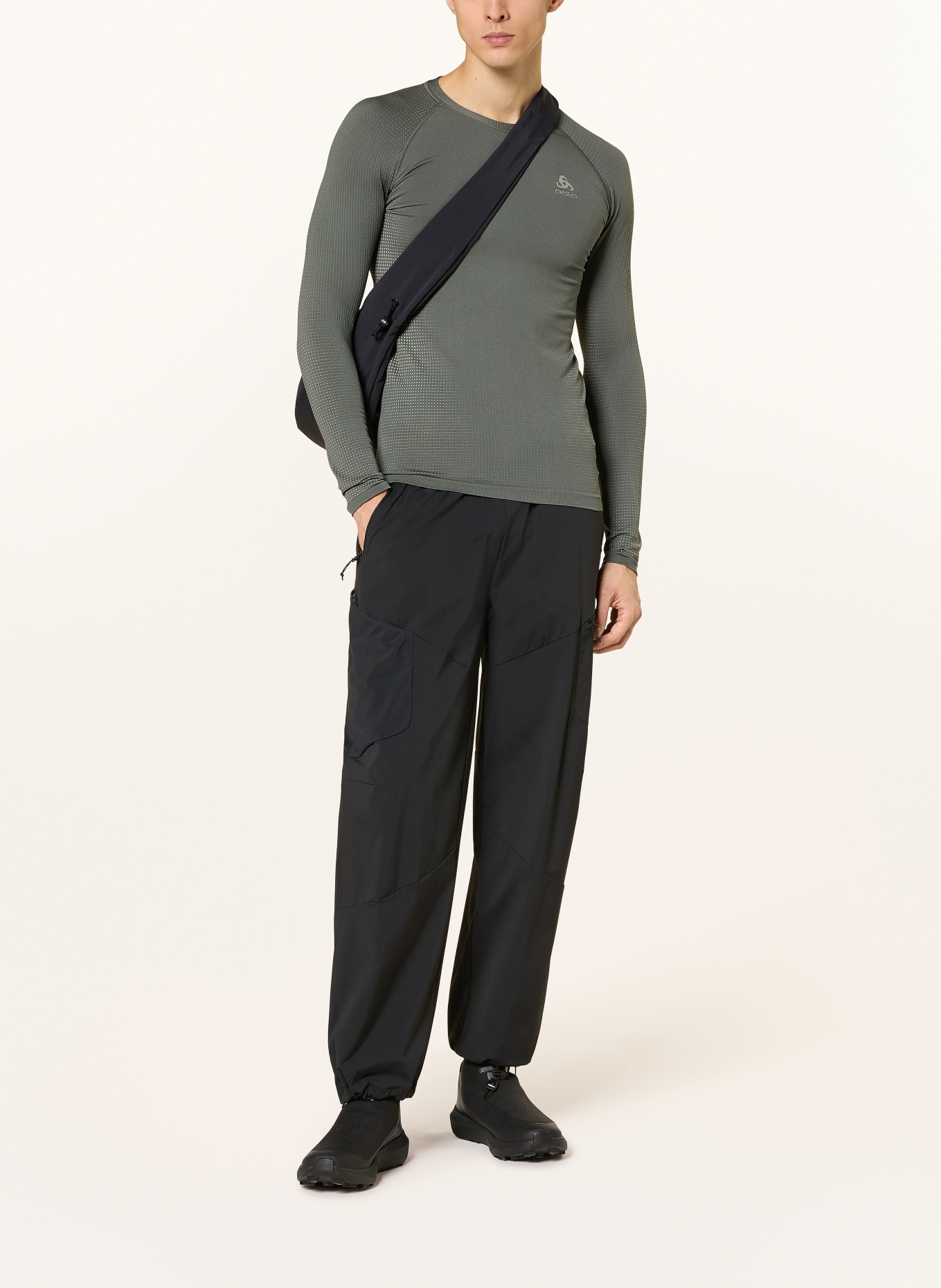 odlo Funktionswäsche-Shirt PERFORMANCE WARM ECO: GRÜN