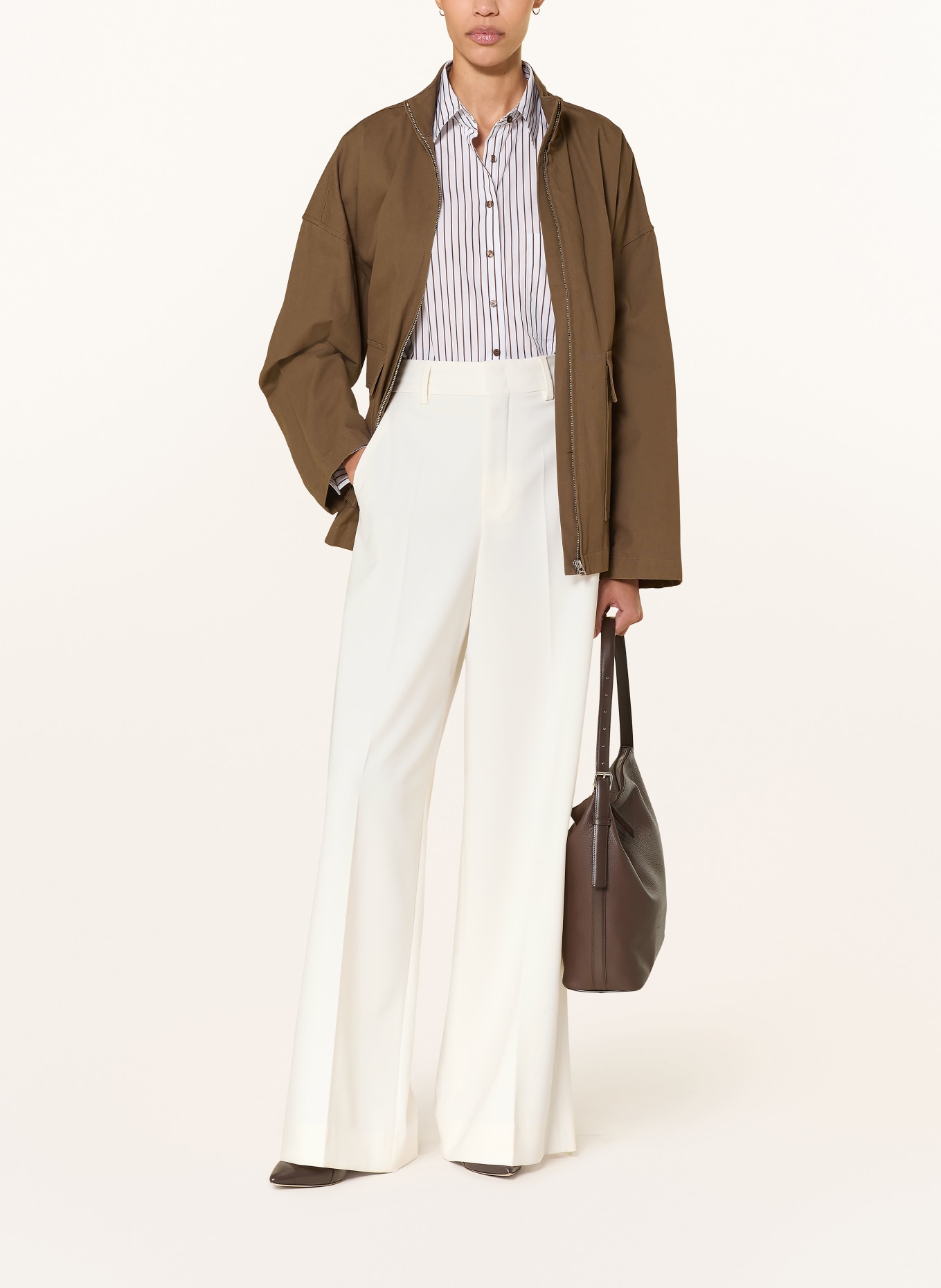 ROSSI Marlenehose IVON: ECRU