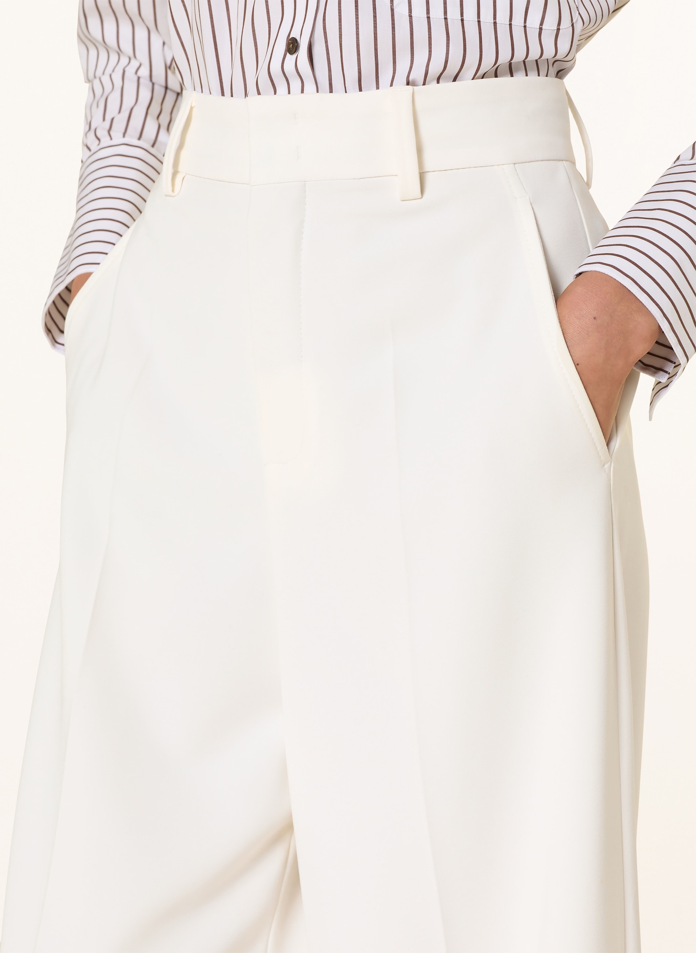 ROSSI Marlenehose IVON: ECRU