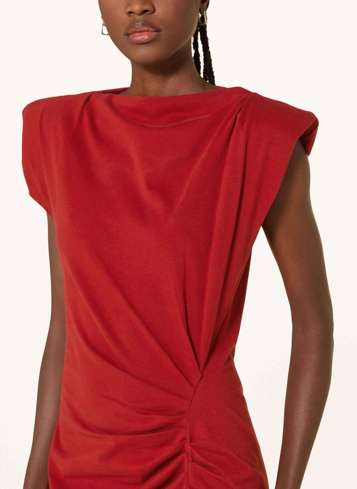 MARANT ÉTOILE Jerseykleid NADELA: ROT