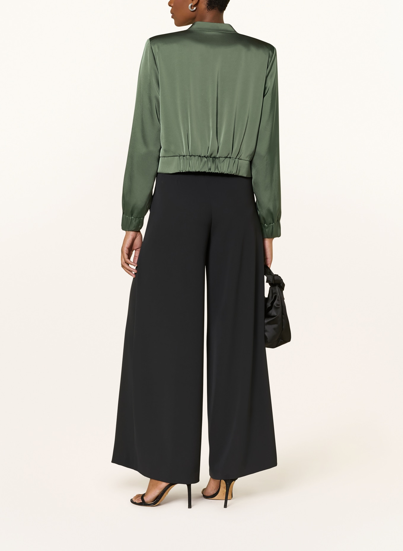 V by Vera Mont Satynowy bolerko: ZIELONY