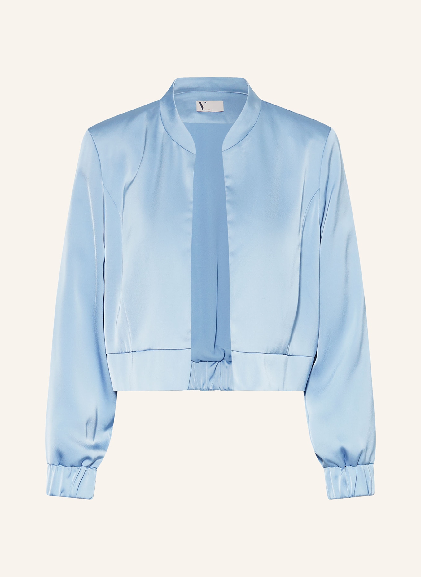 V by Vera Mont Satinbolero: HELLBLAU