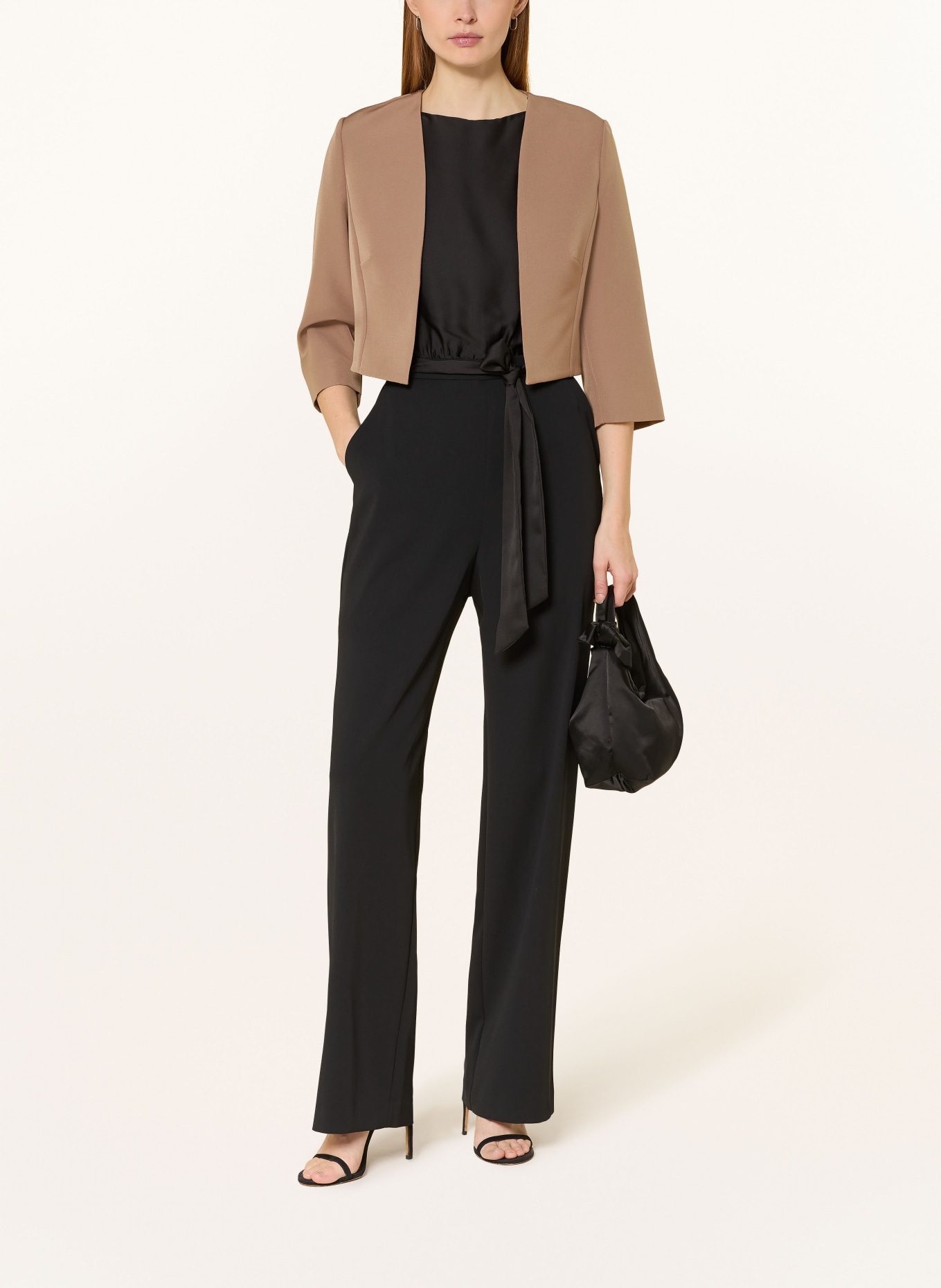 Vera Mont Bolero mit 3/4-Arm: BRAUN