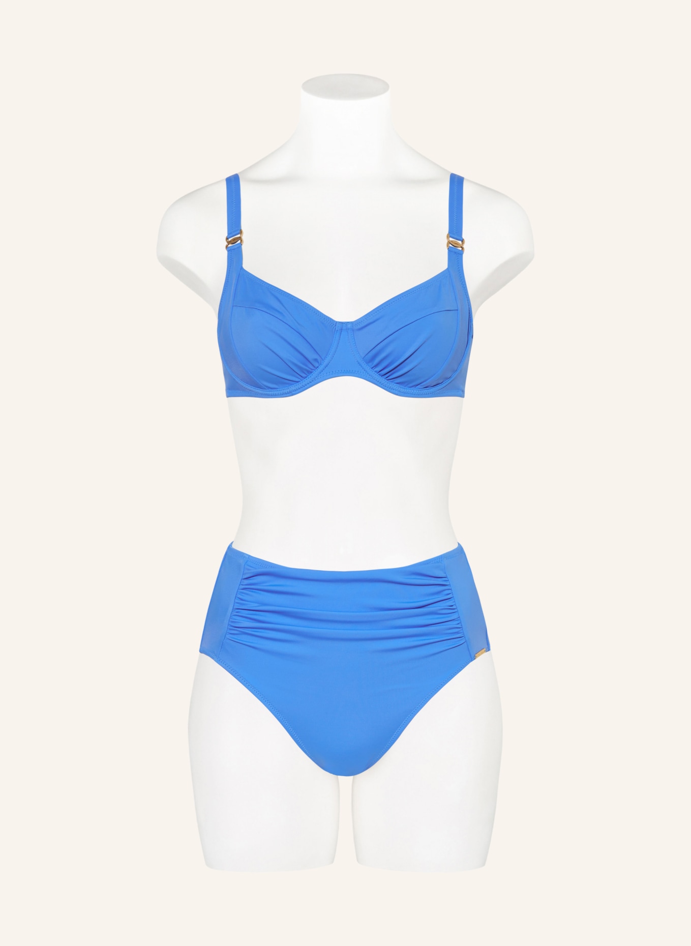 Charmline Bikini z fiszbinami ESSENTIAL CLASSICS: JASNONIEBIESKI