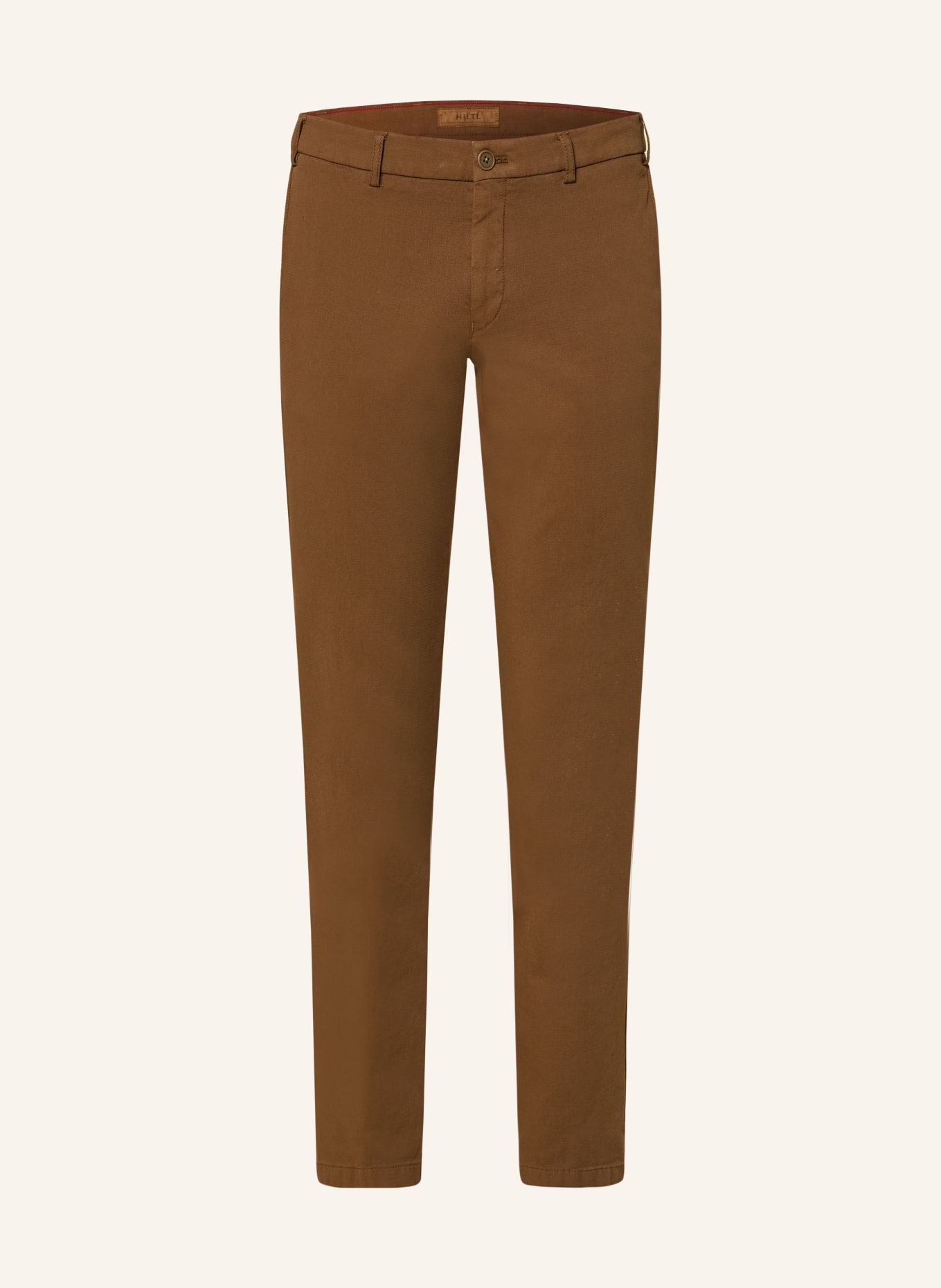 HILTL Chino Slim Fit: COGNAC