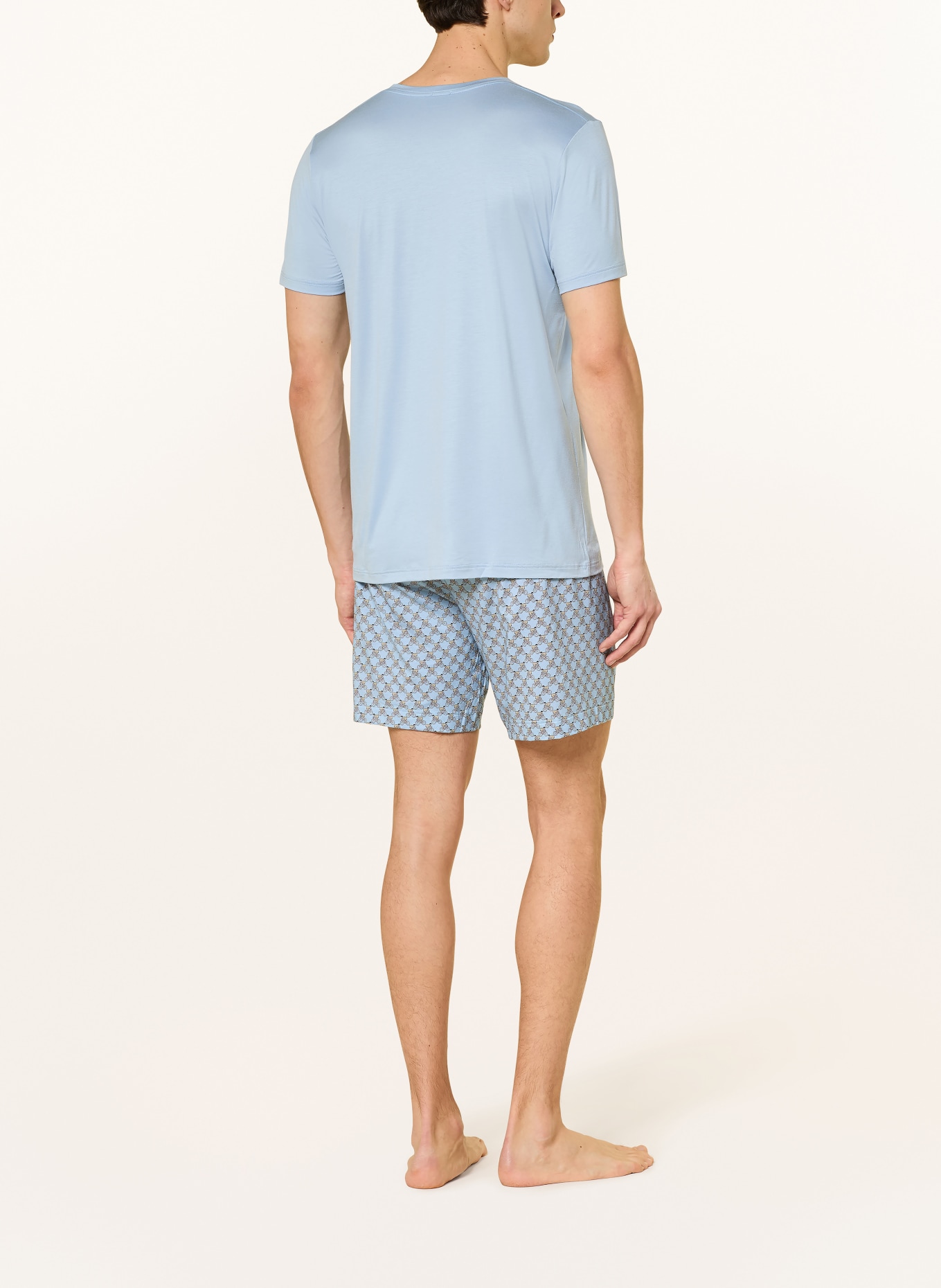 mey Schlafshirt Serie SELECTION: BLAUGRAU