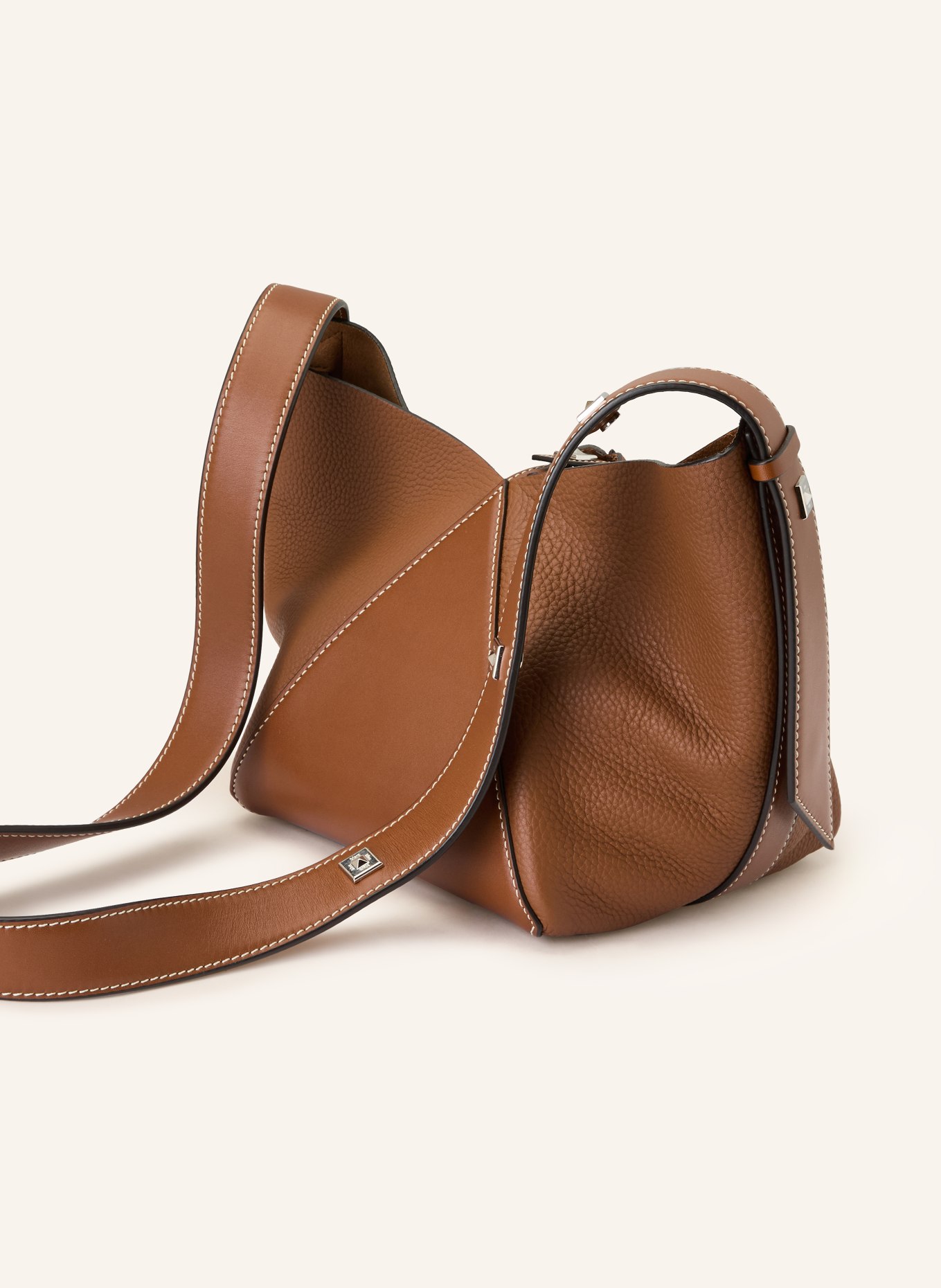 Max Mara Sac à bandoulière MMBUCKETS: COGNAC