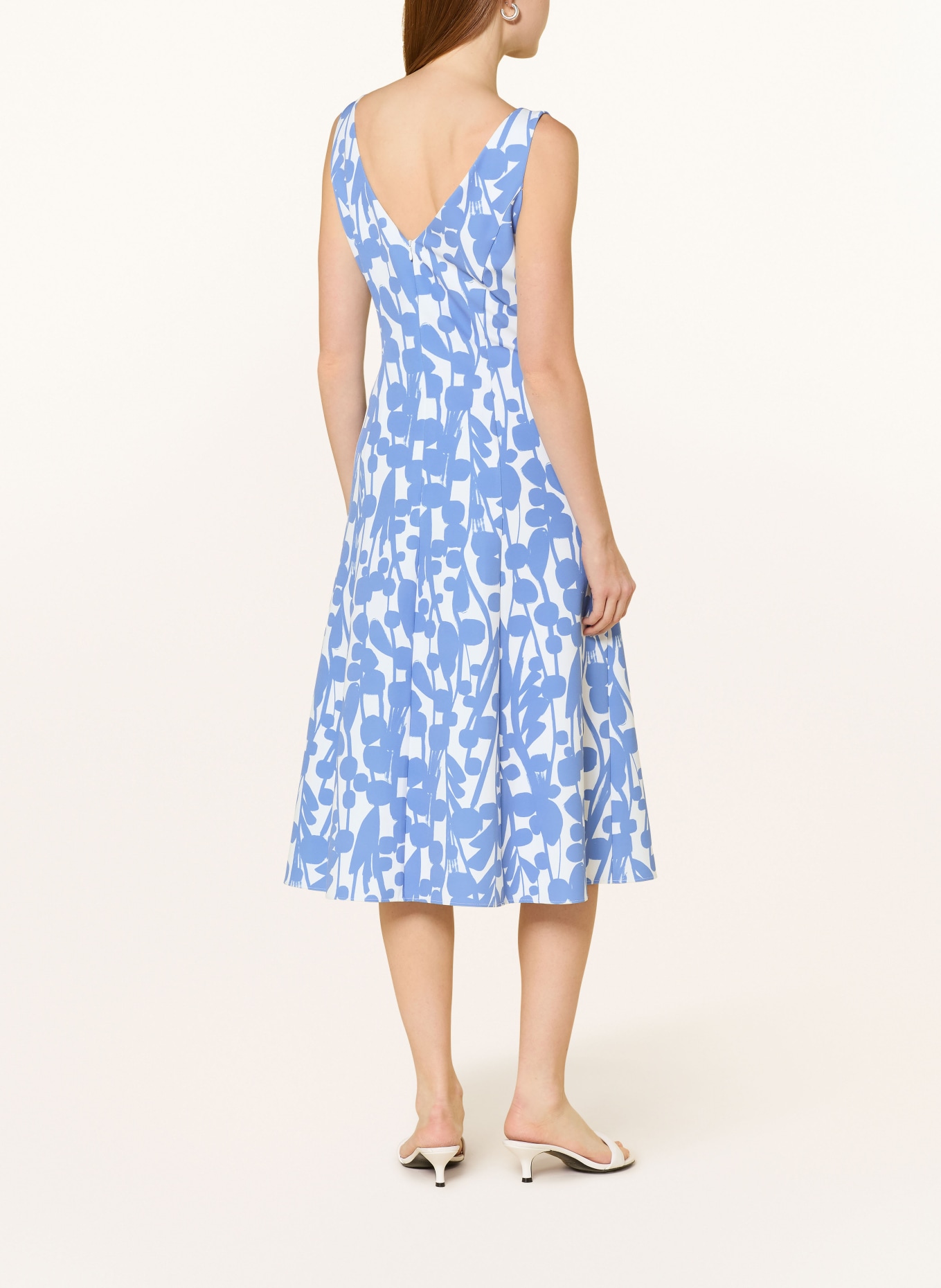 Vera Mont Cocktailkleid: HELLBLAU / ECRU