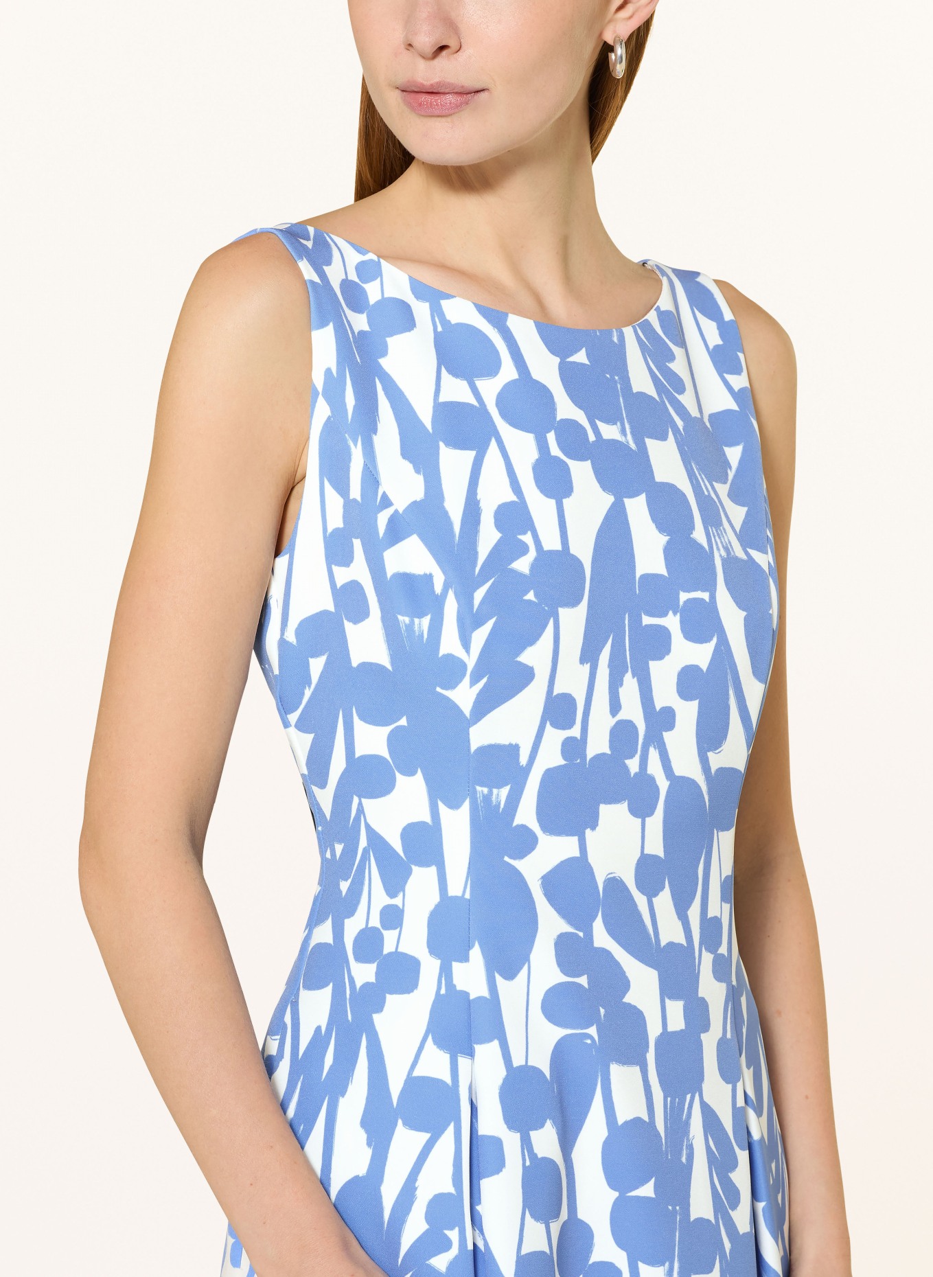 Vera Mont Cocktailkleid: HELLBLAU / ECRU