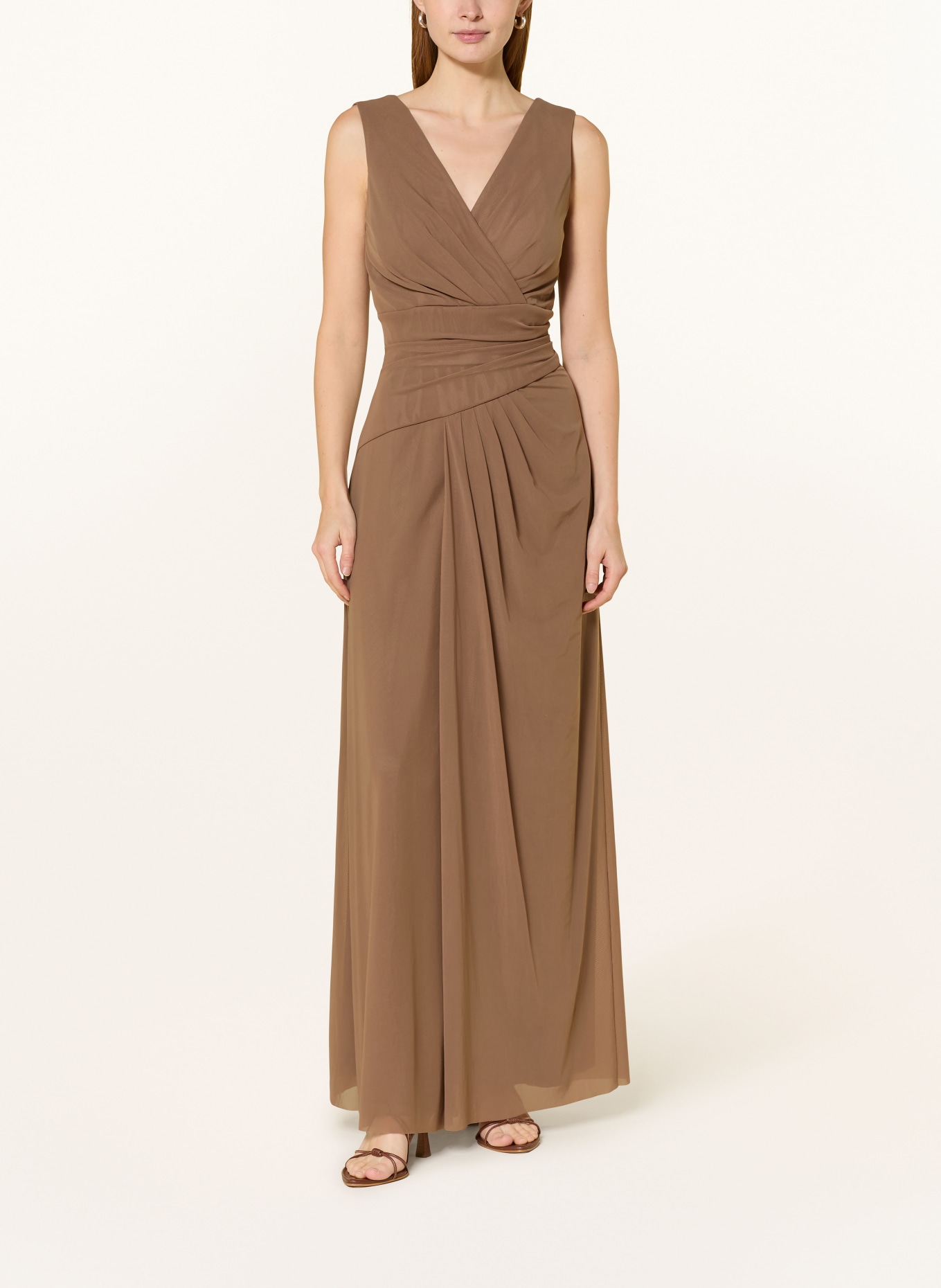Vera Mont suknia wieczorowa: JASNOBRĄZOWY